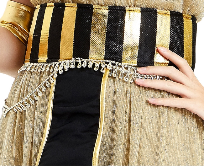 ชุดคลีโอพัตรา อียิปห์ สีทอง สาวอวบก็ใส่ได้จ้า🏍️💨 ส่งไวจาก กทม.