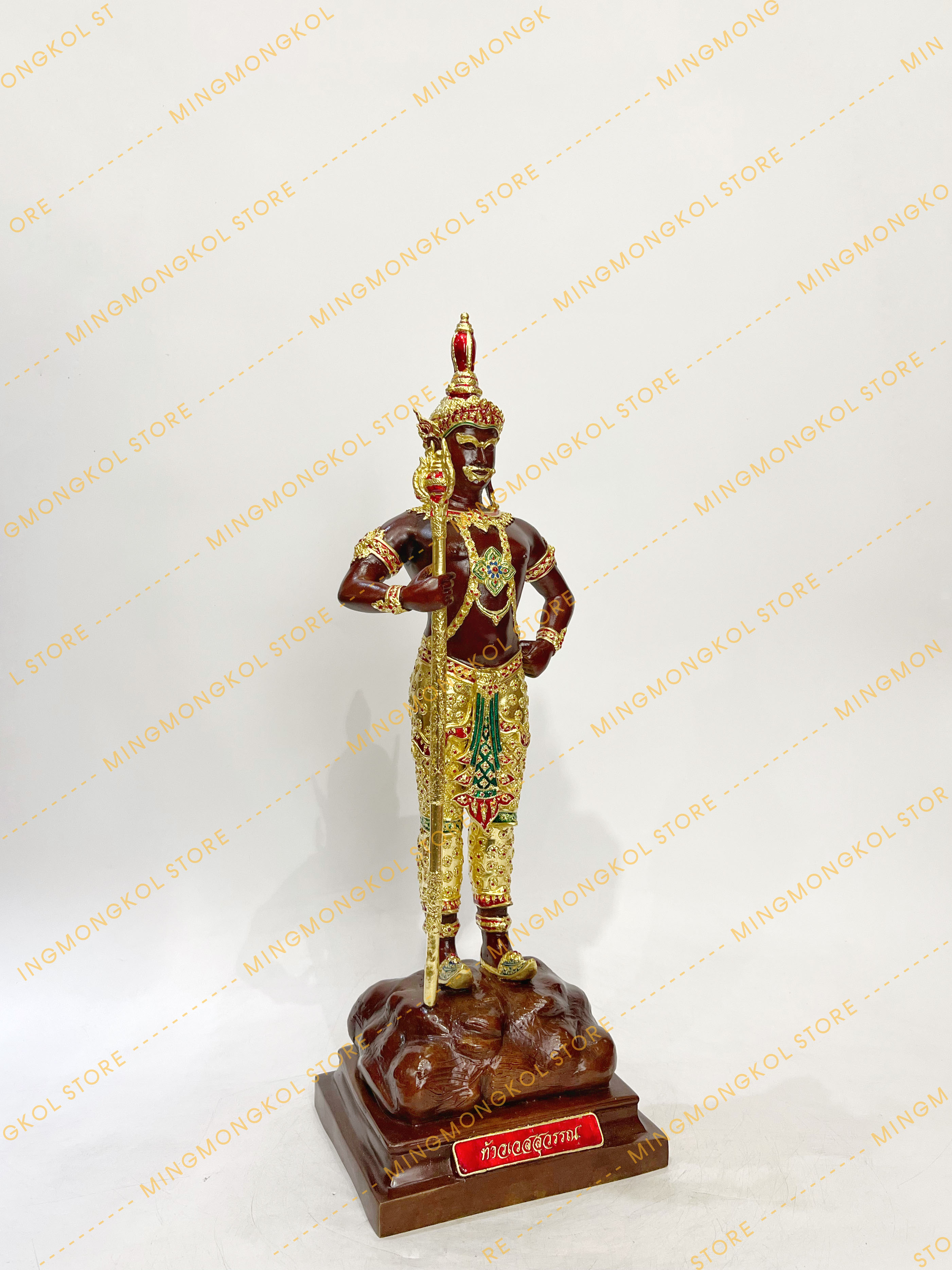 ตัวอย่างงานลงรักปิดทองคำเปลว ลงยา