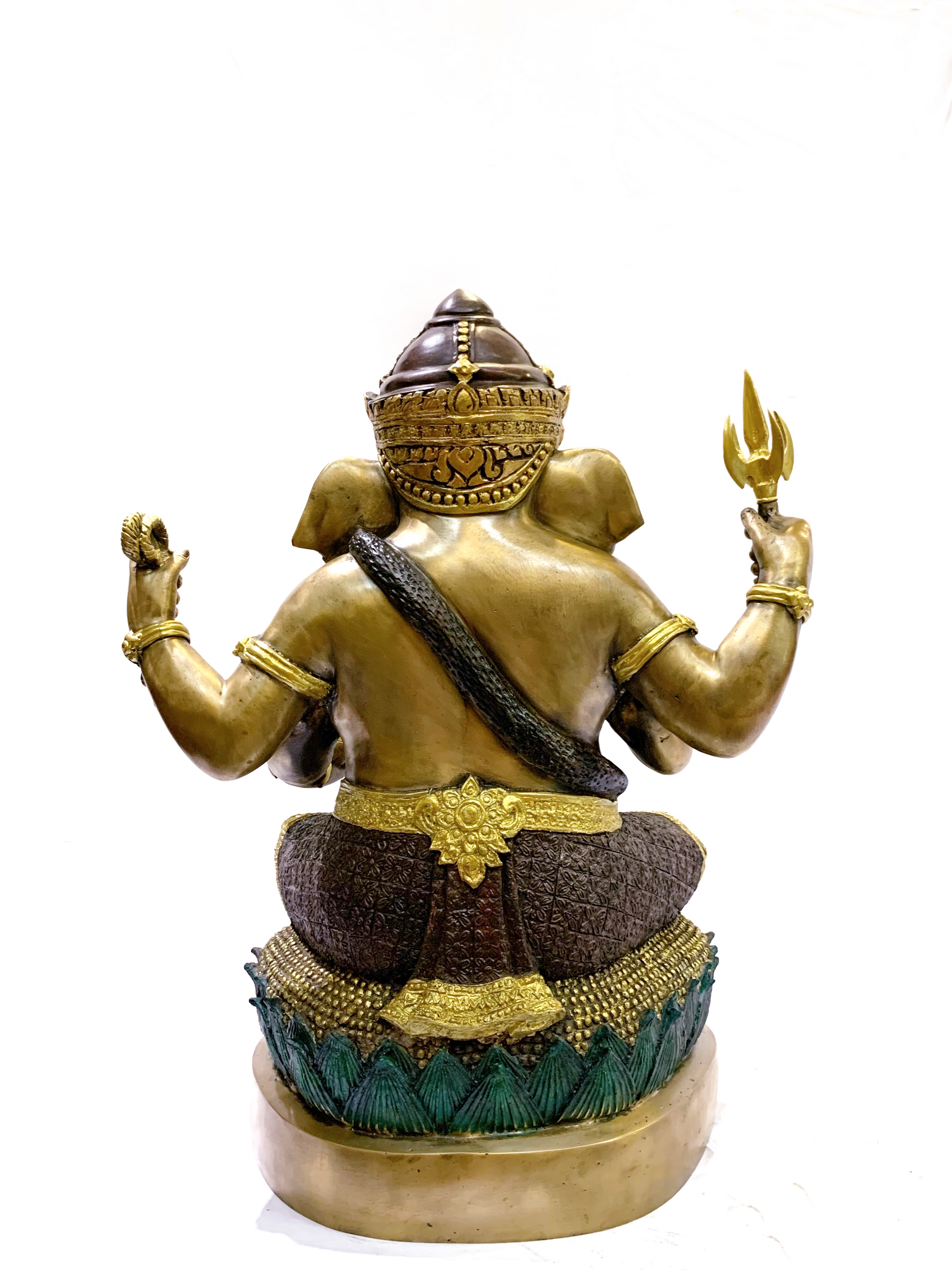 พระพิฆเนศ ปางเอกทันตะ หน้าตัก 16 นิ้ว (นั่งบัวห้อยขา)