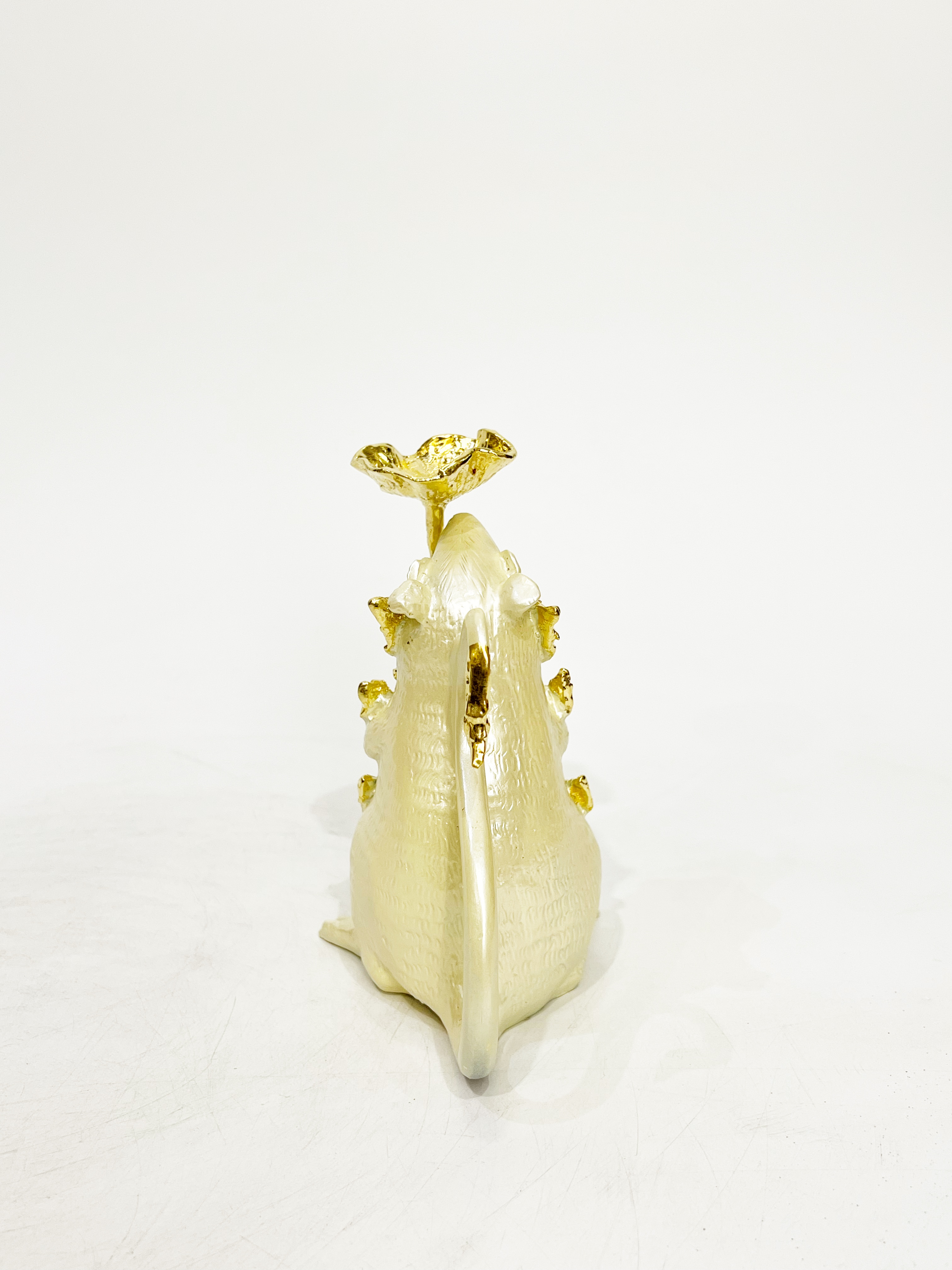 หนูมุสิกะ (ถือใบบัว วางกำยาน)