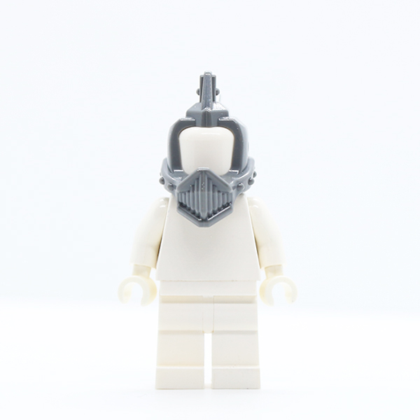 Helmet Spiked Top with Grille and Open Front and Back