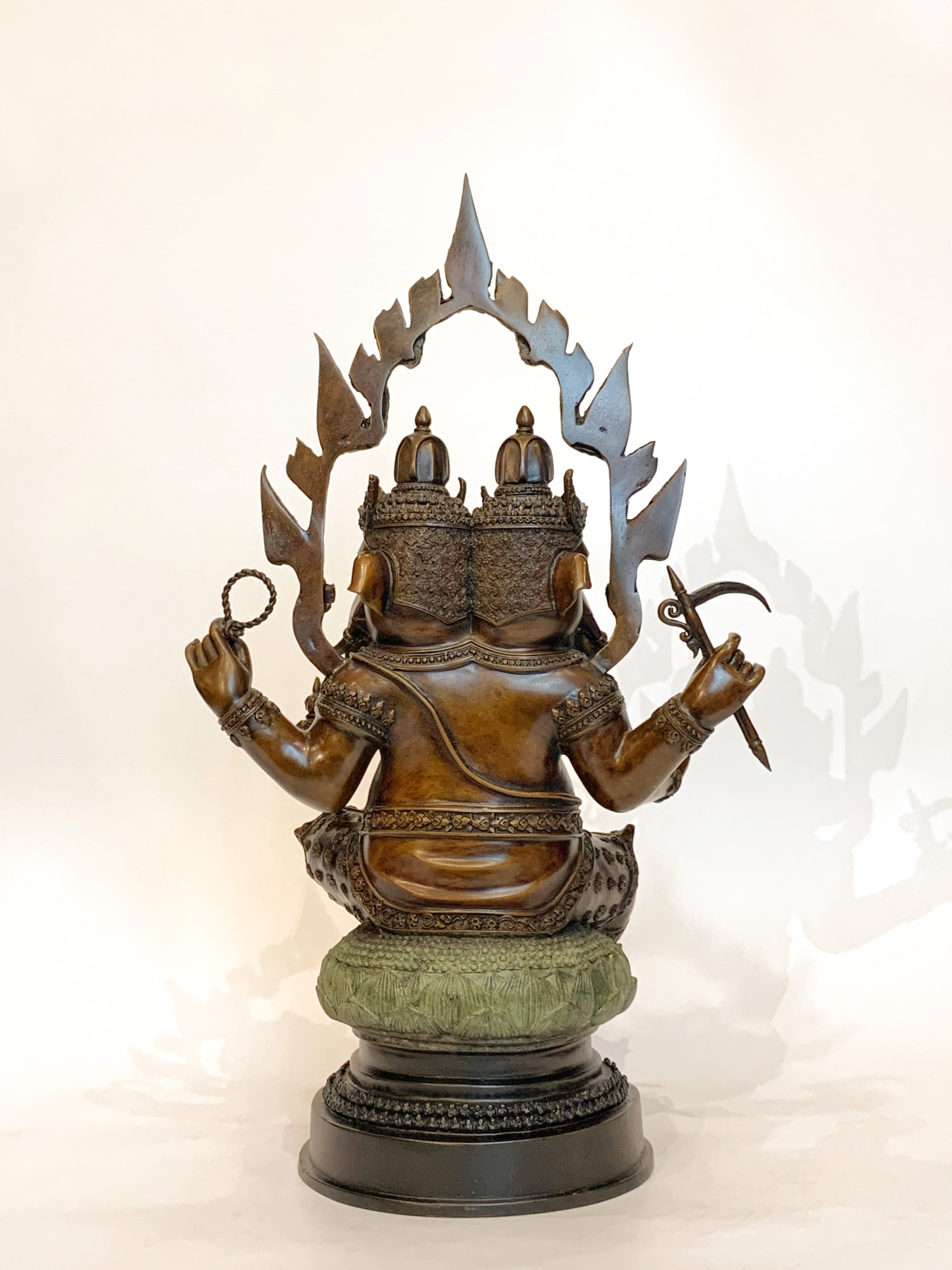 พระพิฆเนศ ปางทวิมุข หน้าตัก 9 นิ้ว