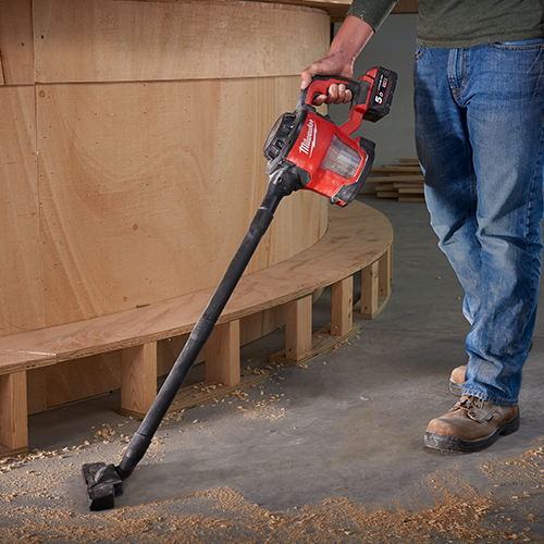 MILWAUKEE รุ่น M18 CV-502 เครื่องดูดฝุ่นคอมแพ็คไร้สาย แรงดัน 18 โวลท์ รวมเครื่องชาร์จและแบต 18V@5.0AH x 2 ก้อน