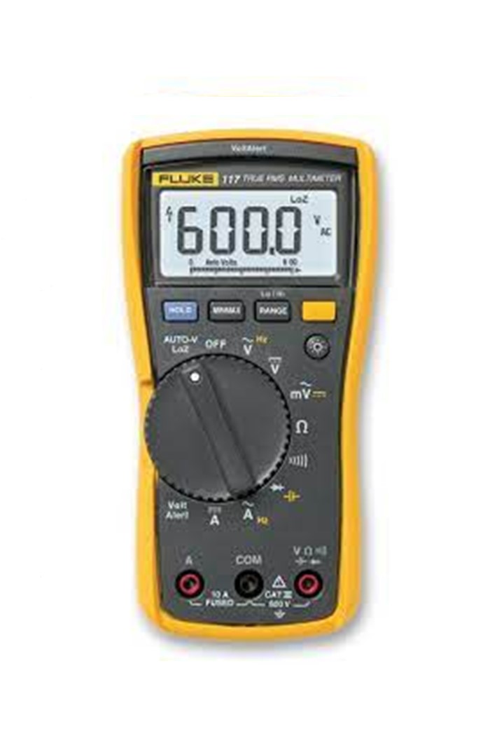 FLUKE 117 ดิจิตอลมัลติมิเตอร์สำหรับช่างเทคนิคงานบริการด้านไฟฟ้า