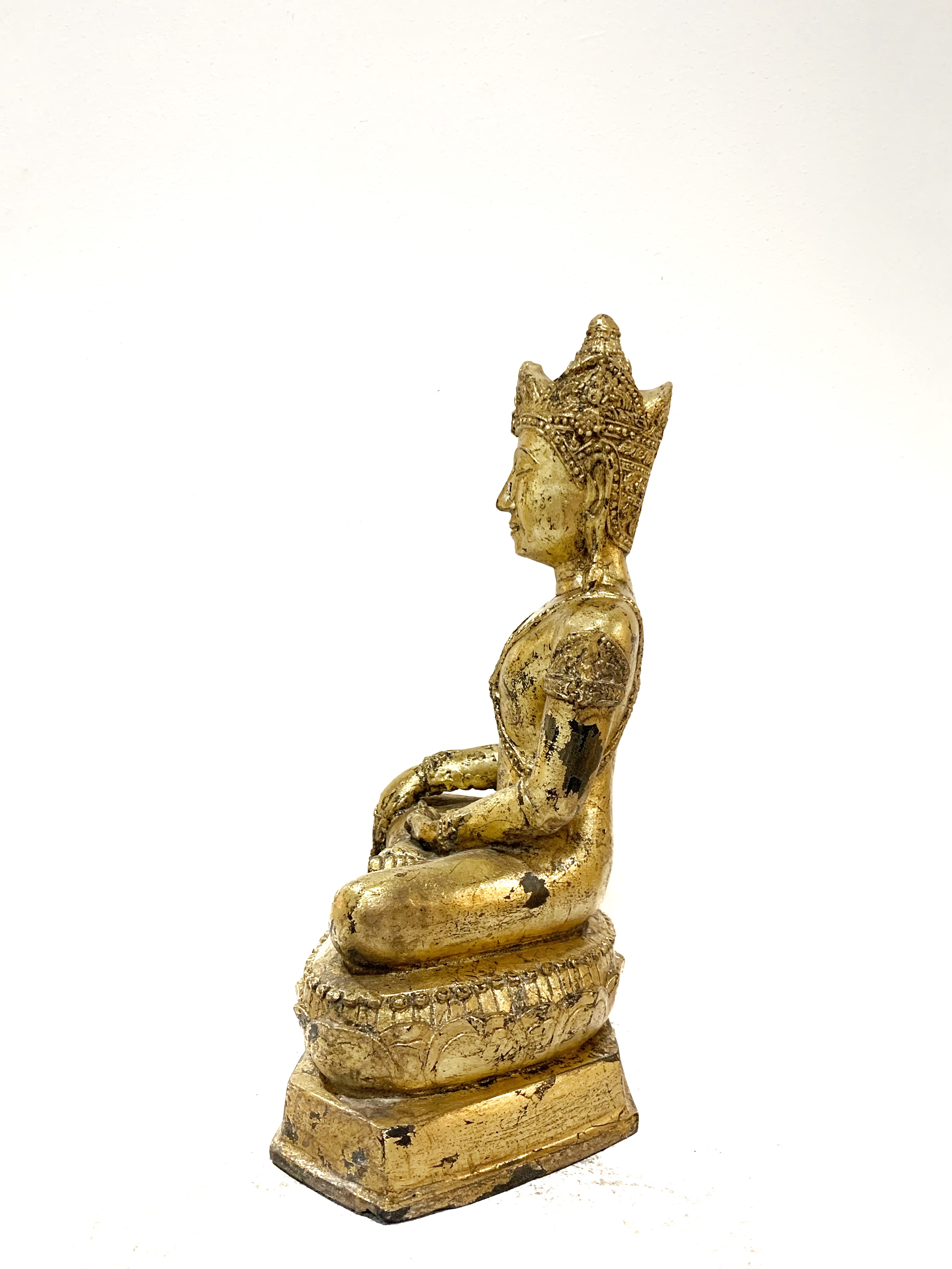 พระพุทธรูปทรงเครื่องอยุธยา หน้าตัก 7 นิ้ว