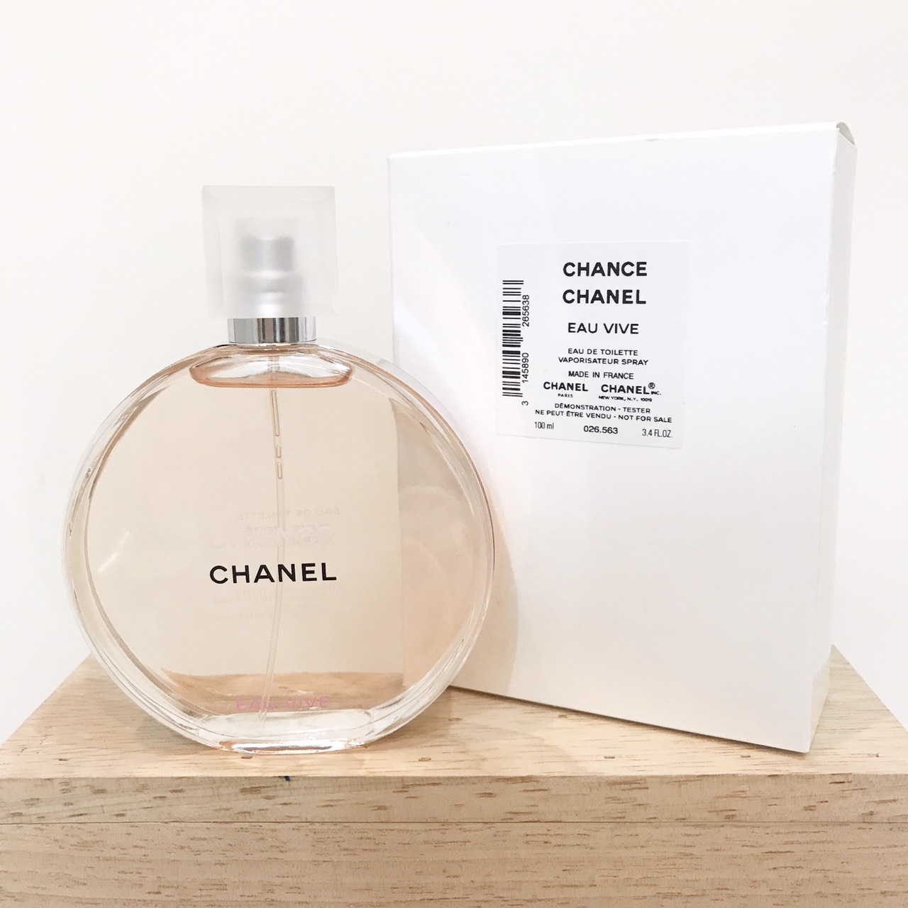 น้ำหอม (กล่องเทสเตอร์) Chanel Chance Eau Vive EDT 100ml