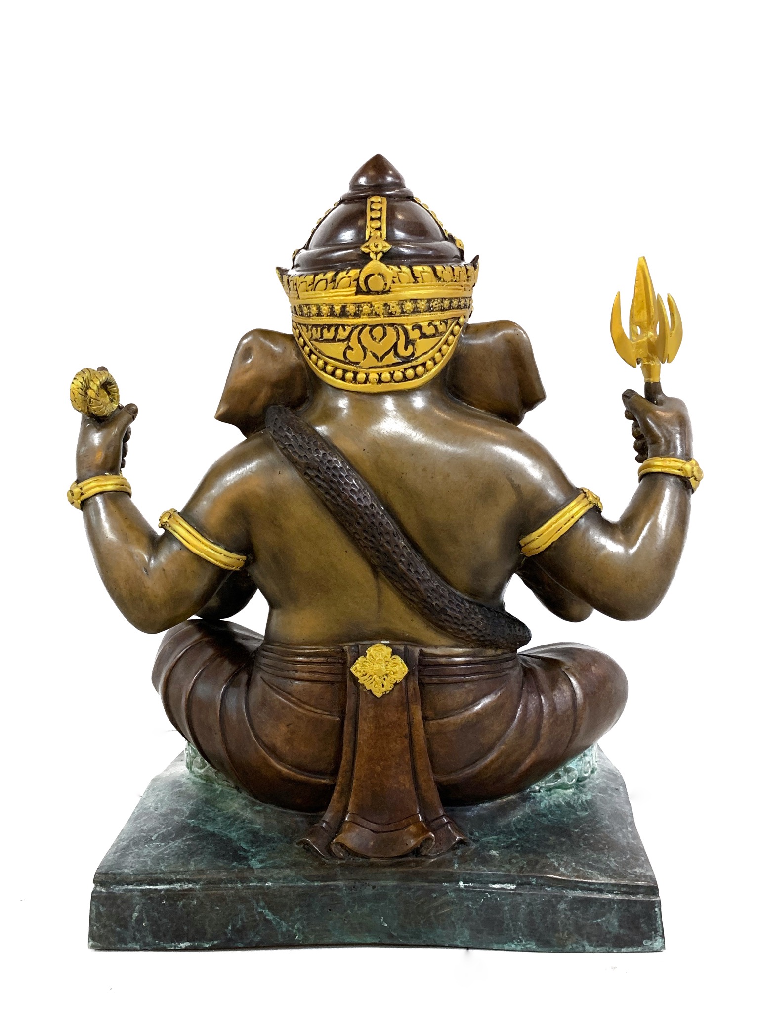 พระพิฆเนศ ปางเอกทันตะ หน้าตัก 16 นิ้ว (ฐานเหลี่ยม)