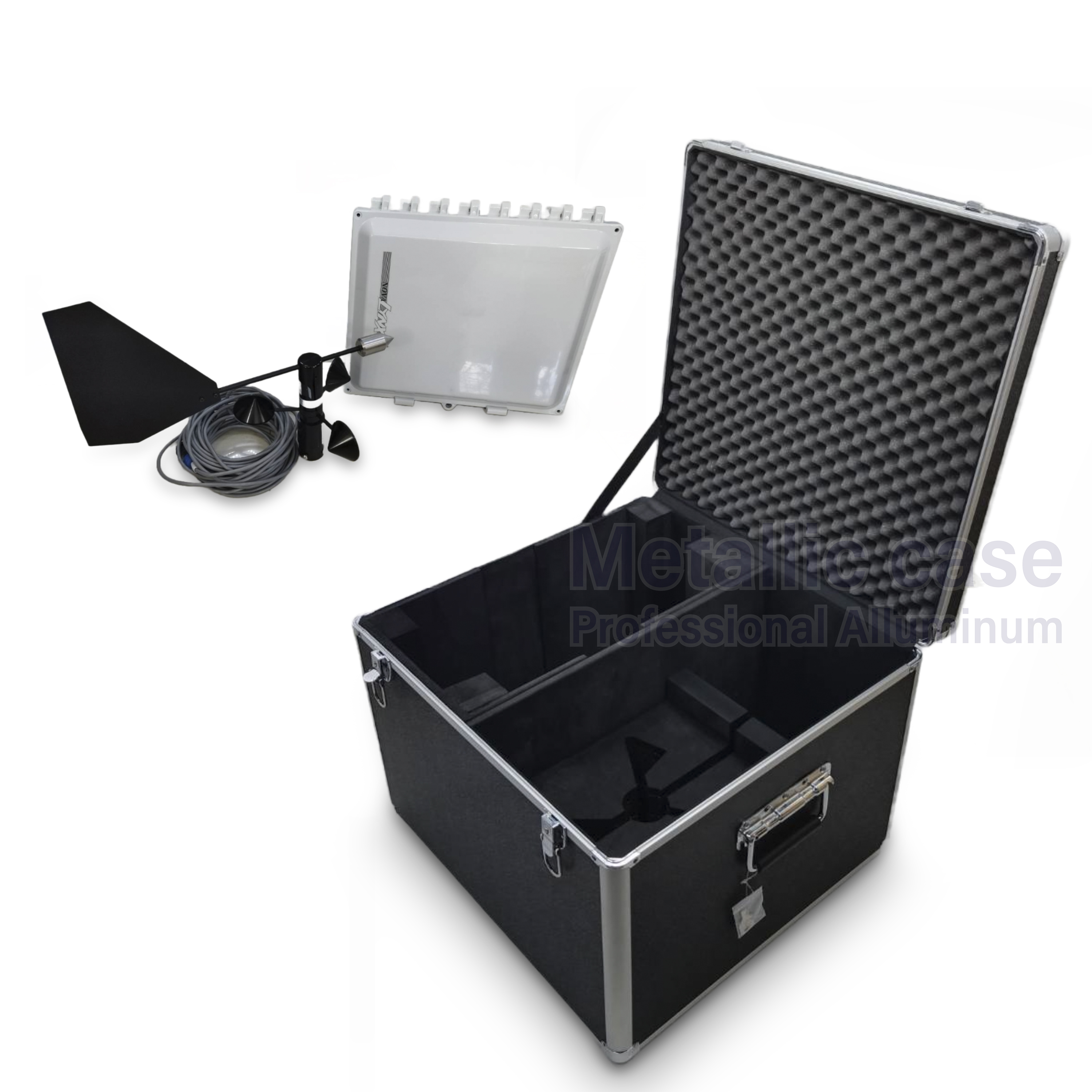 metalliccase8813-09-6605 / NOVALYNX-เครื่องวัดลม (48.5x45.5x37.5 T1C1H3K1P2 )