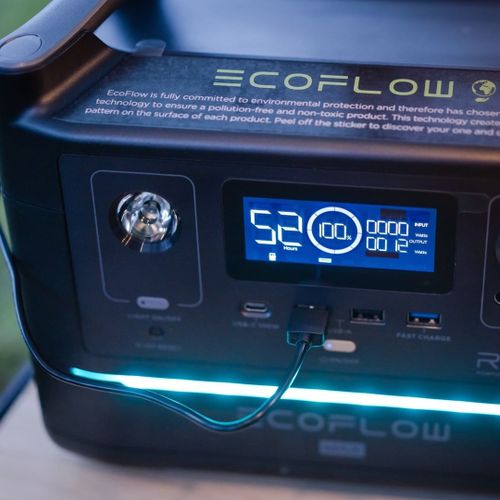 EcoFlow River Max Portable Power Station แบตเตอรรี่สำรองความจุ 160,000 mAh