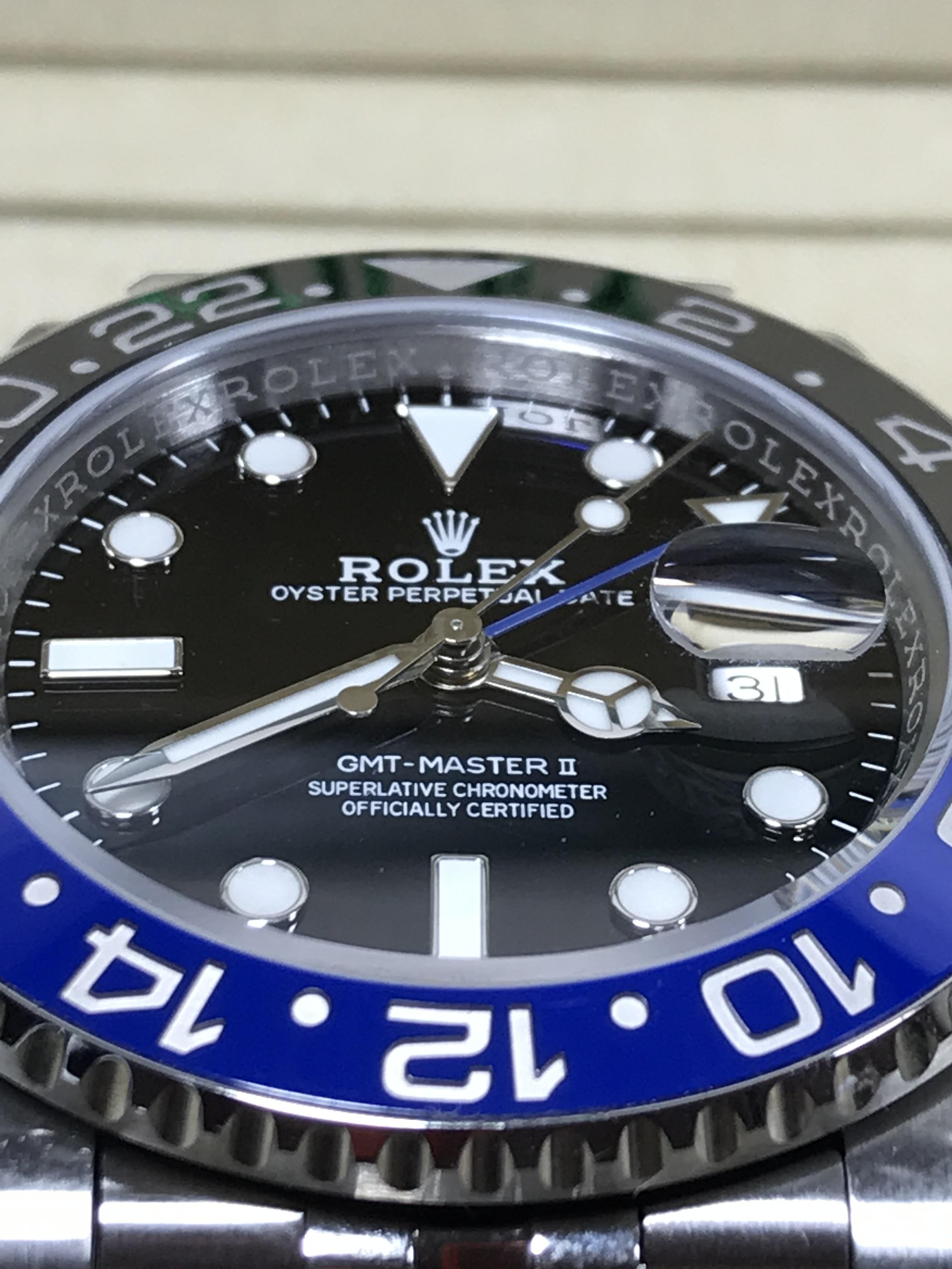 Rolex GMT-Master2 (Batman)(Swiss Clean)