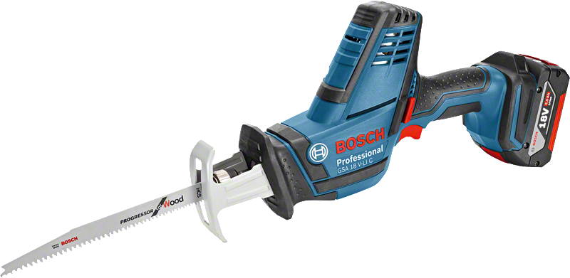 Bosch รุ่น GSA 18V-LI C เลื่อยตัดกิ่งไม้ไร้สาย