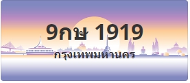 ป้ายประมูล 9กษ 1919