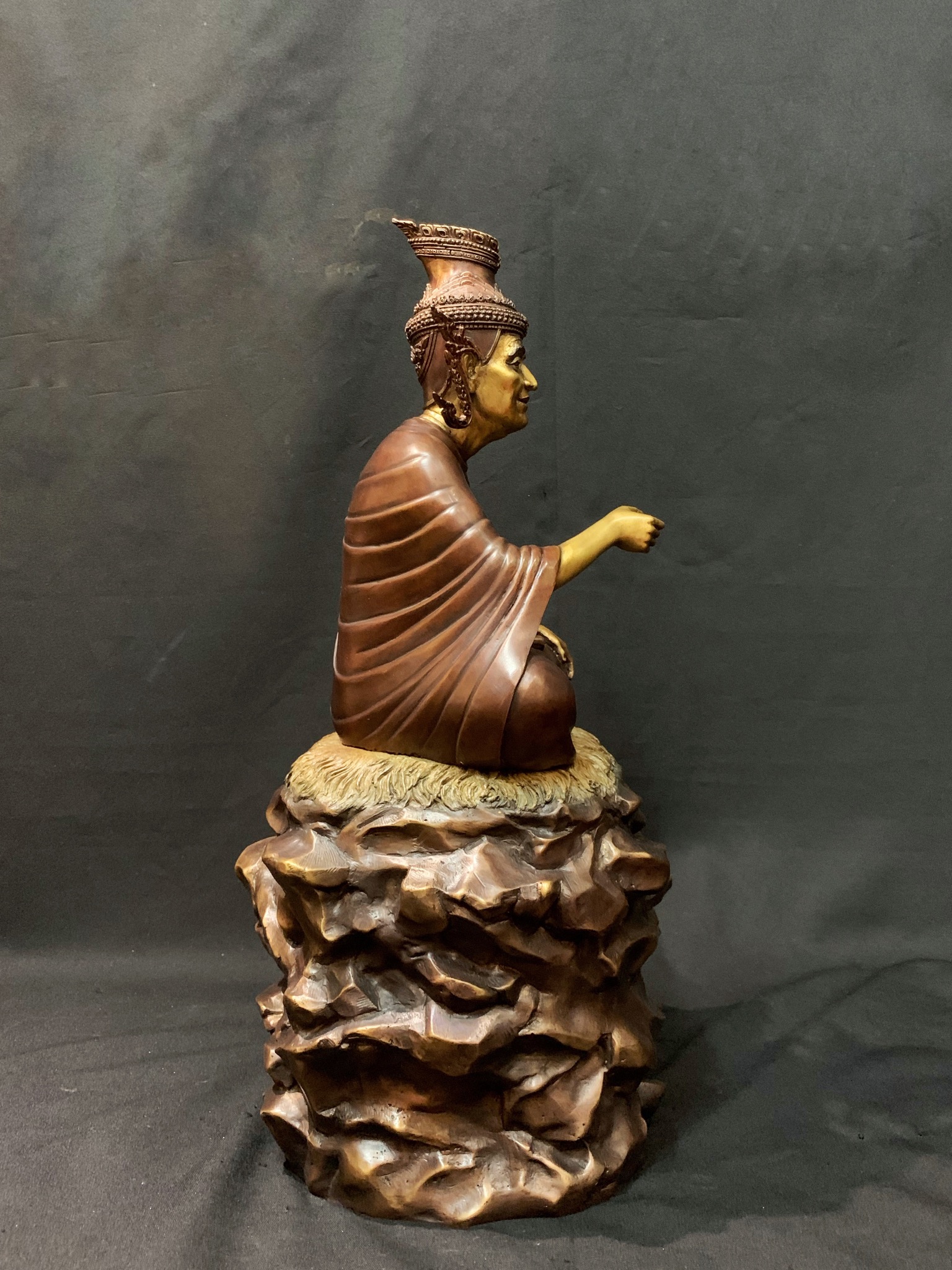 ฤาษีนารอด ปางทำน้ำมนต์ หน้าตัก 9 นิ้ว