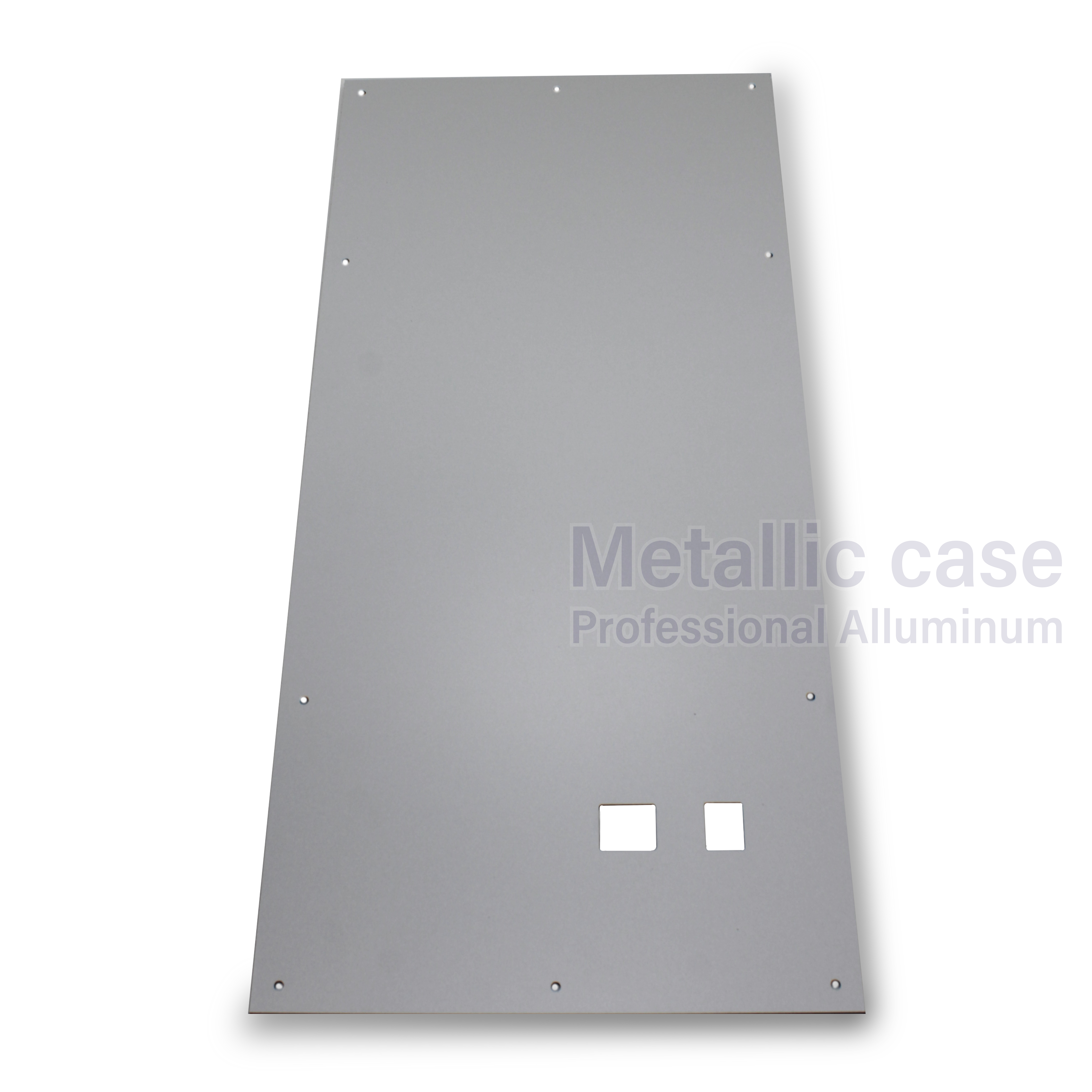 metallic case2-0548-AAA-6405/ Panel_Process_Backup Supply_หลัง (330x710x4mm)NC.Silver