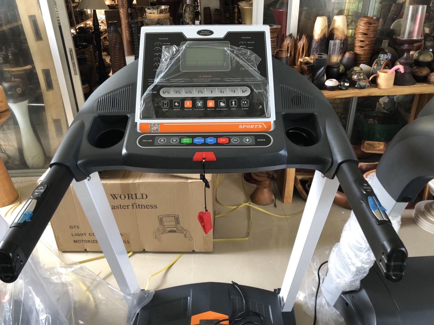 เครื่องออกกำลังกาย ลู่วิ่งWorld master fitness รุ่นKL901S 2.0 แรงม้า