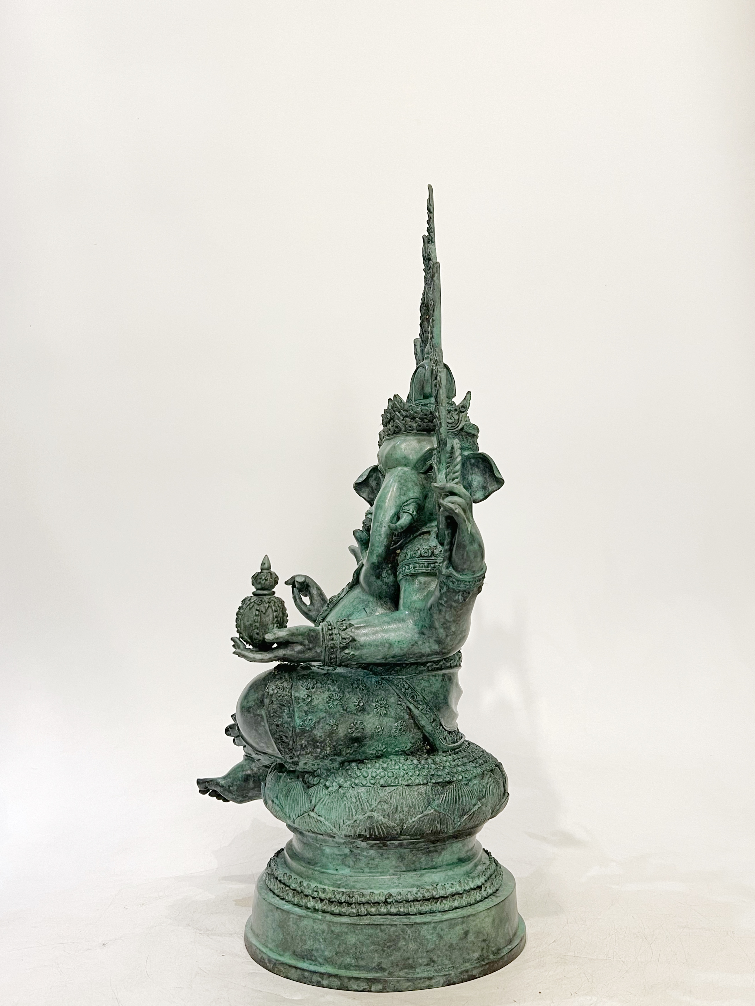 พระพิฆเนศ ปางทวิมุข หน้าตัก 9 นิ้ว