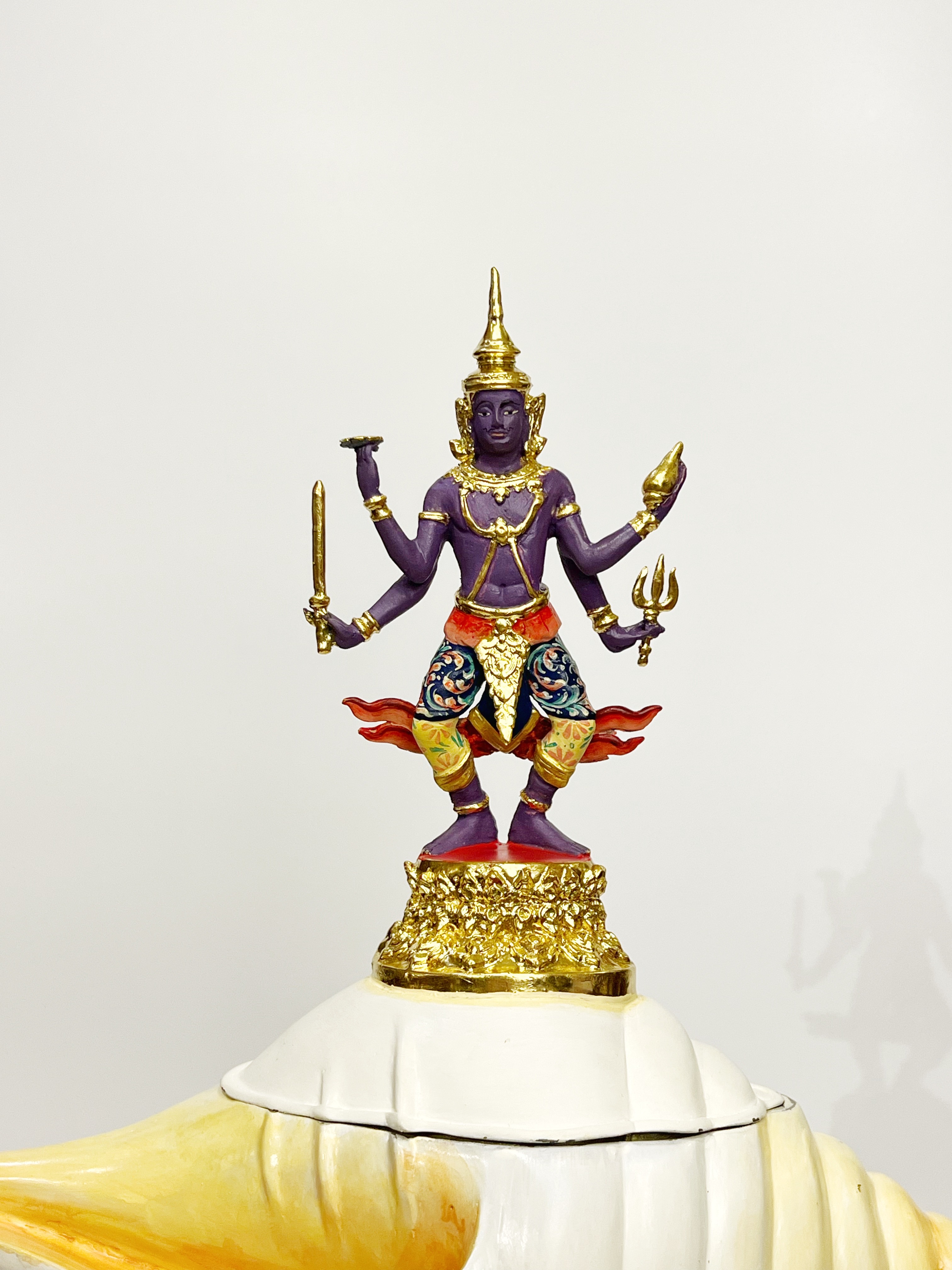 บาตรน้ำมนต์ พระนารายณ์ทรงครุฑ สูง 23 นิ้ว