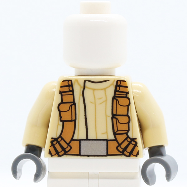 SW Mandarin Collar, Dark Orange Utility Belts Pattern (SW Resistance Trooper) / Tan Arms / Dark Bluish Gray Hands