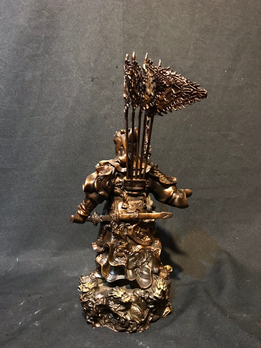 เทพเจ้ากวนอู ปาง 5 ธงยกทัพ หน้าตัก 5 นิ้ว