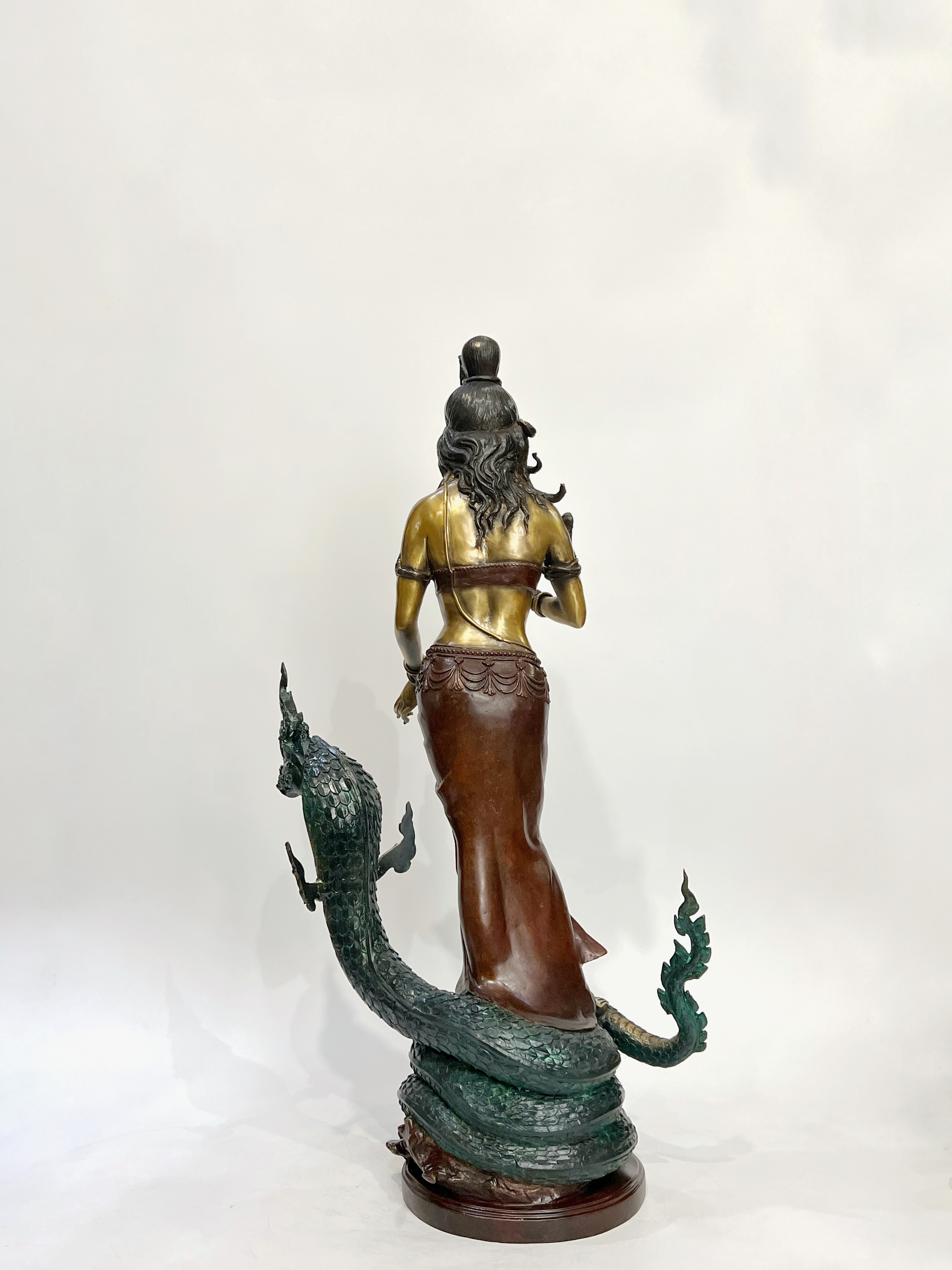 นาคาธิปดีศรีสุทโธ และ นาคีศรีปทุมมา (ขนาดสูง 79 cm)