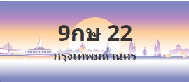 ป้ายประมูล 9กษ 22