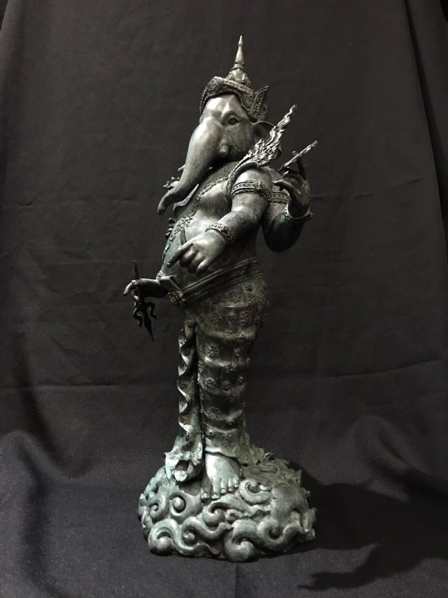 พระพิฆเนศ ปางเหนือเมฆ หน้าตัก 9 นิ้ว