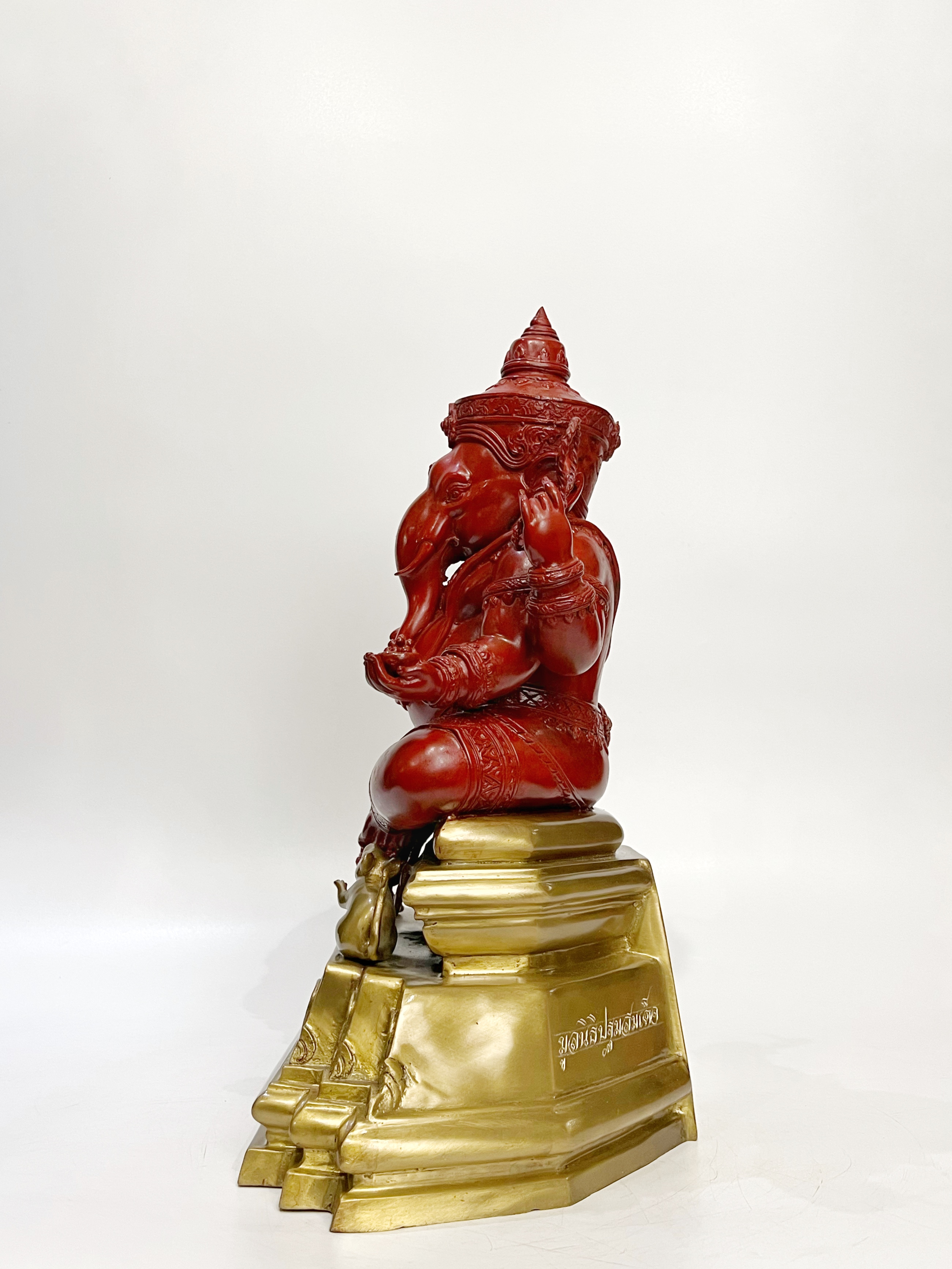 พระพิฆเนศ : พระสิทธิทากายะคณปติ หน้าตัก 9 นิ้ว (หมายเลข 9)