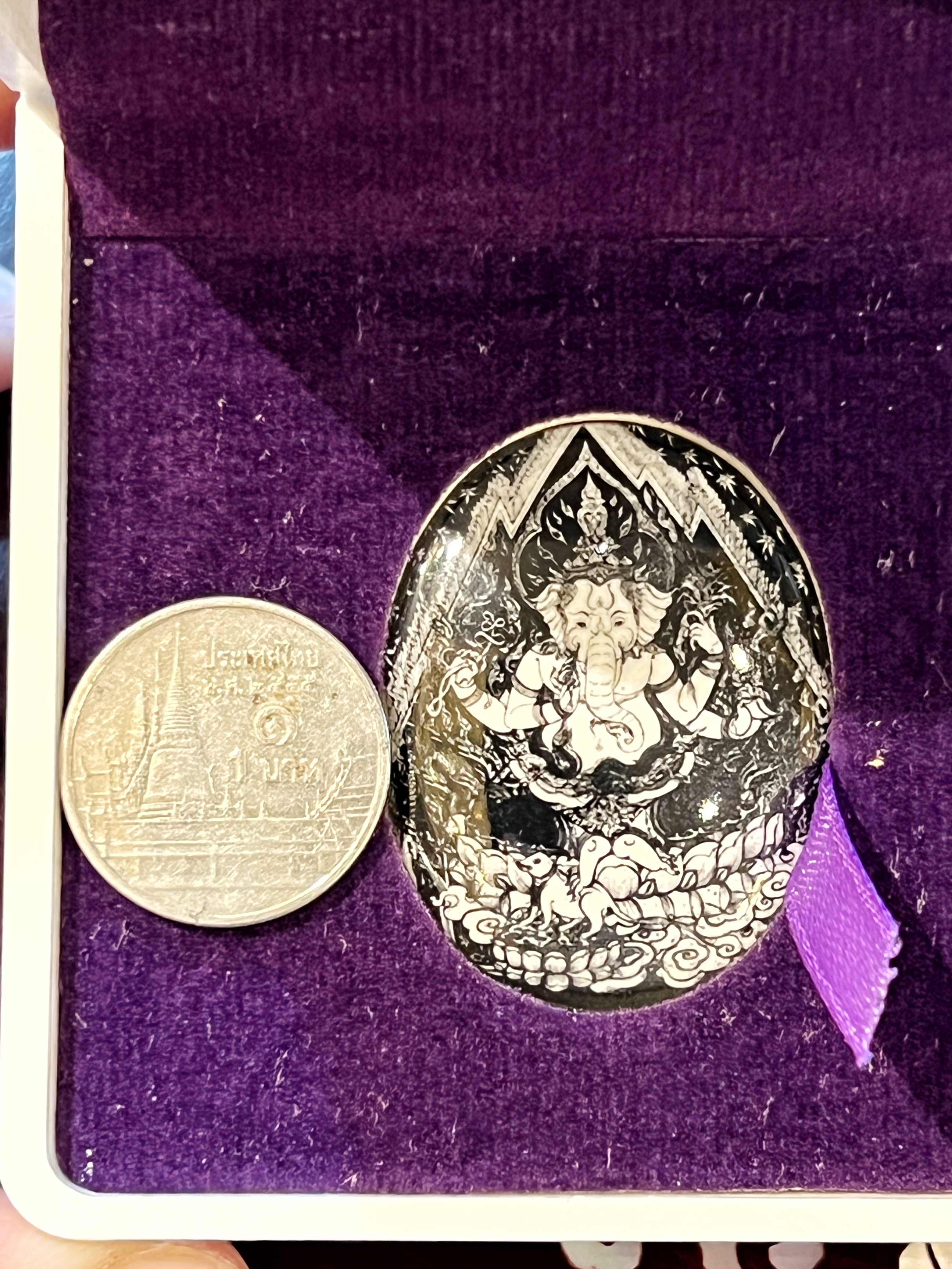 เหรียญพระพิฆเนศ (ล็อกเก็ต)