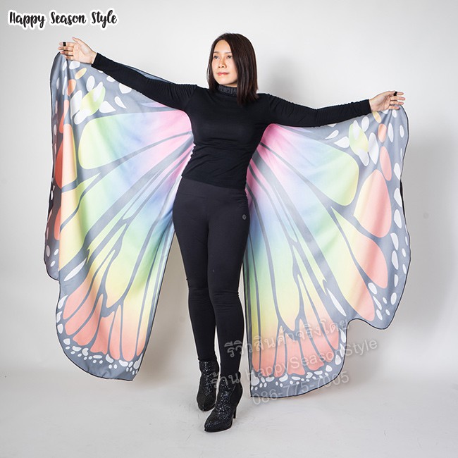 ผ้าคลุมผีเสื้อ ชุดผีเสื้อ ชุดแมงกะเบ้อ ชุดนก 🦋 หลายแบบ🏍️💨 ส่งไวจากไทย