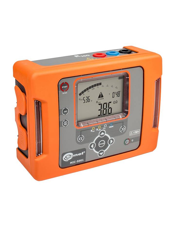 SONEL รุ่น MIC-5001 เครื่องทดสอบความเป็นฉนวนทางไฟฟ้า ระดับแรงดัน 5000V ย่านความต้านทาน 5TΩ