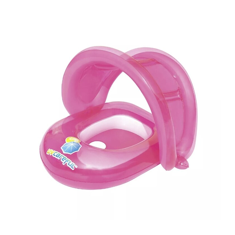 Bestway แพยางเด็ก พร้อมหลังคากันแดด (ฟ้า,ชมพู) Inflatable Bestway Baby with Umbrella Pool Float