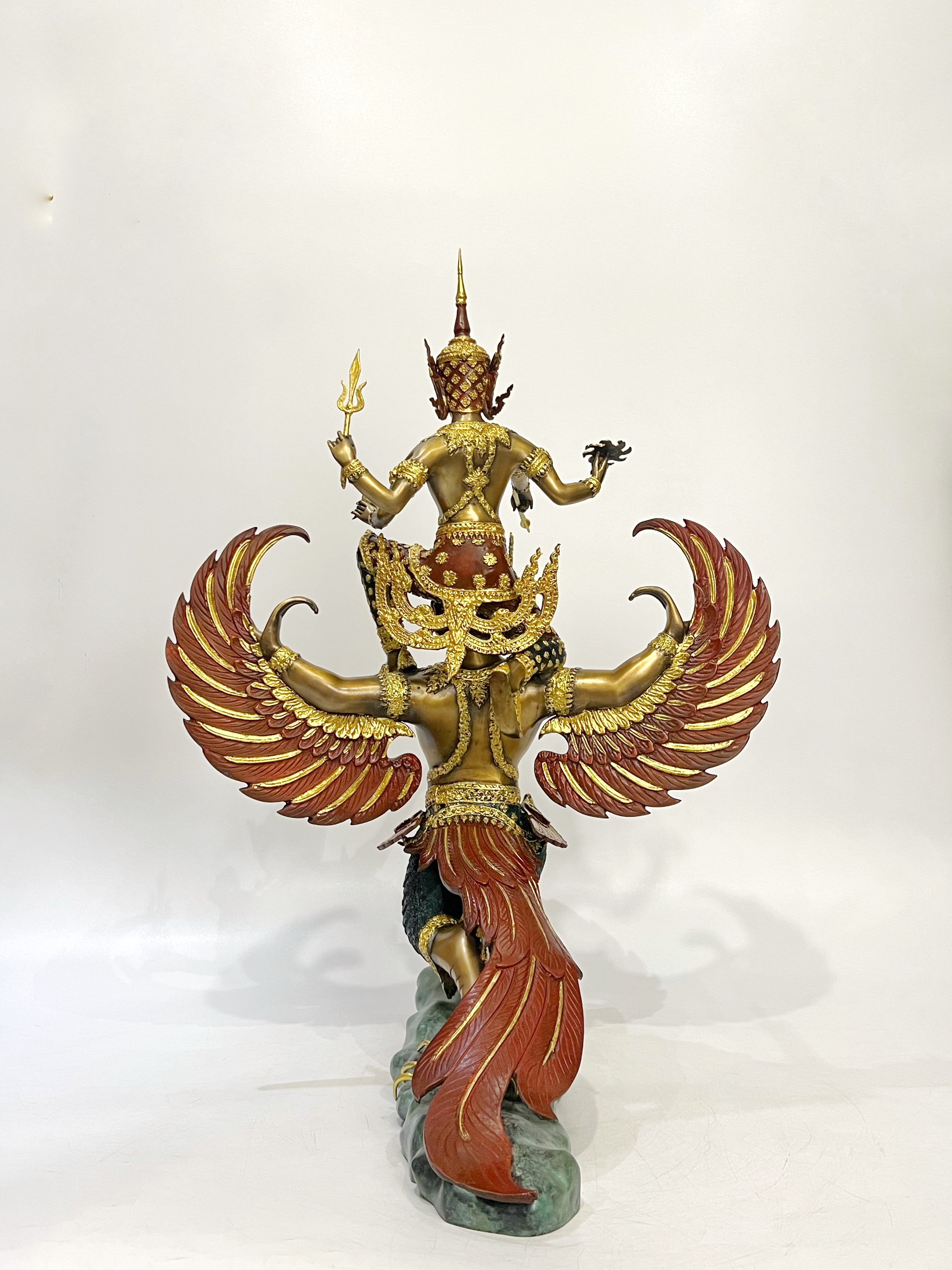 พระนารายณ์ทรงครุฑ หน้าตัก 9 นิ้ว