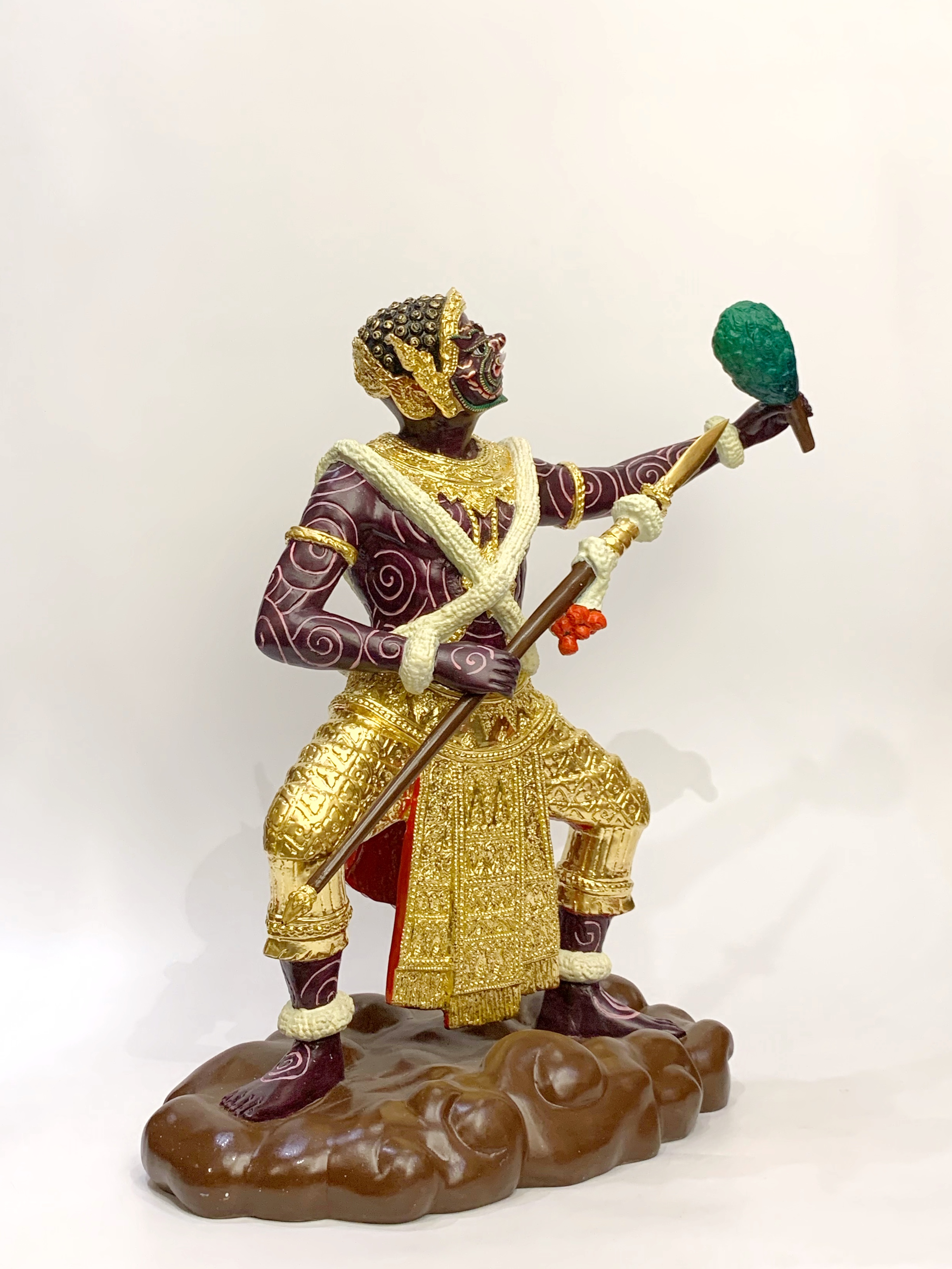 พระพิราพ ปางร่ายรำ หน้าตัก 12 นิ้ว (หล่อองค์แรก / องค์ต้นแบบ)