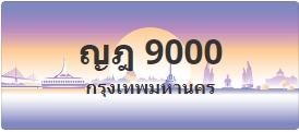 ป้ายประมูล ญฎ 9000
