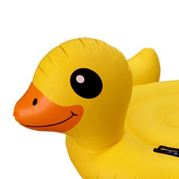 แพยางเป็ดสีเหลืองขนาดกลาง Inflatable Yellow Duck Float (150x80cm)