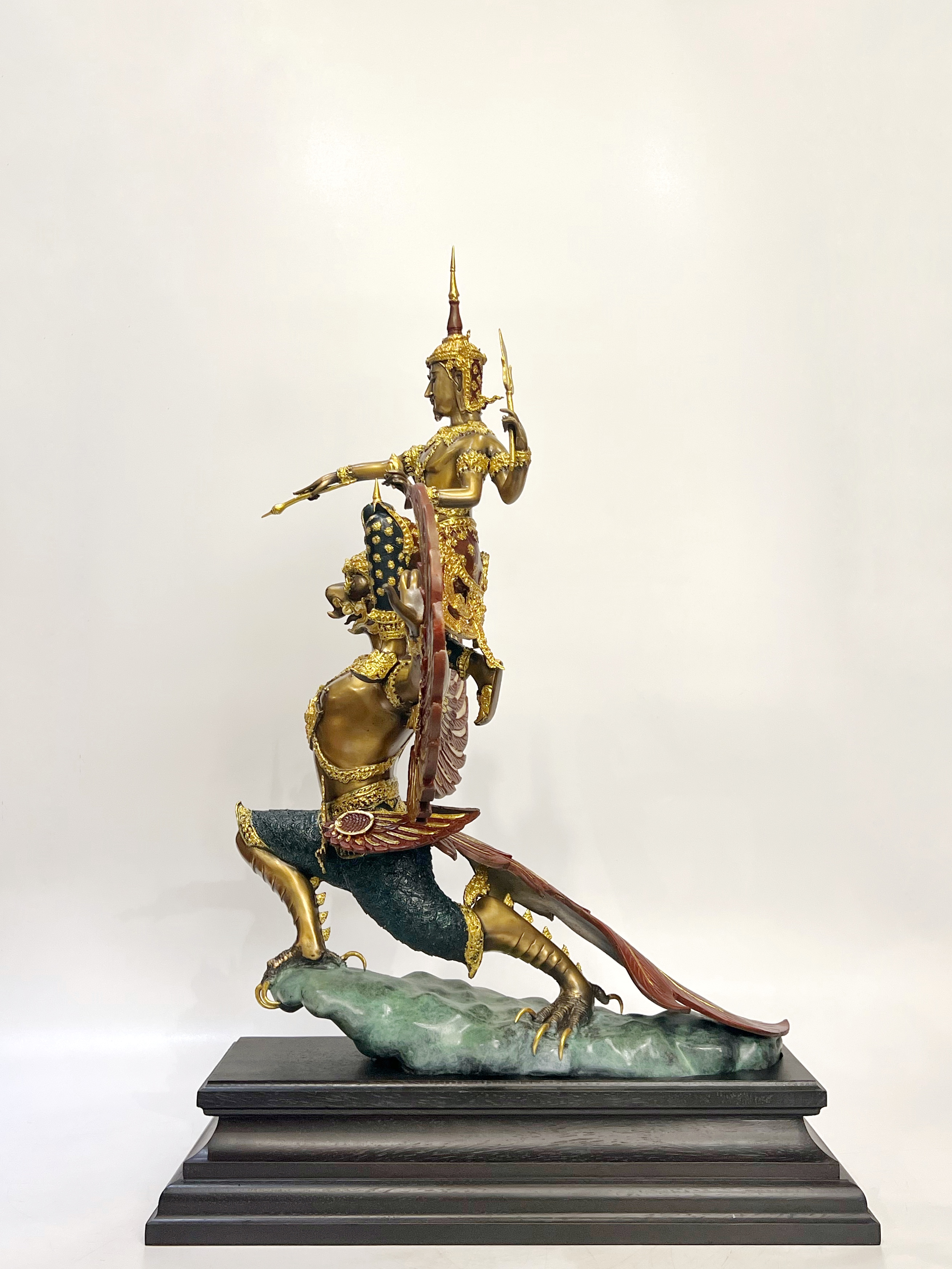 พระนารายณ์ทรงครุฑ หน้าตัก 9 นิ้ว