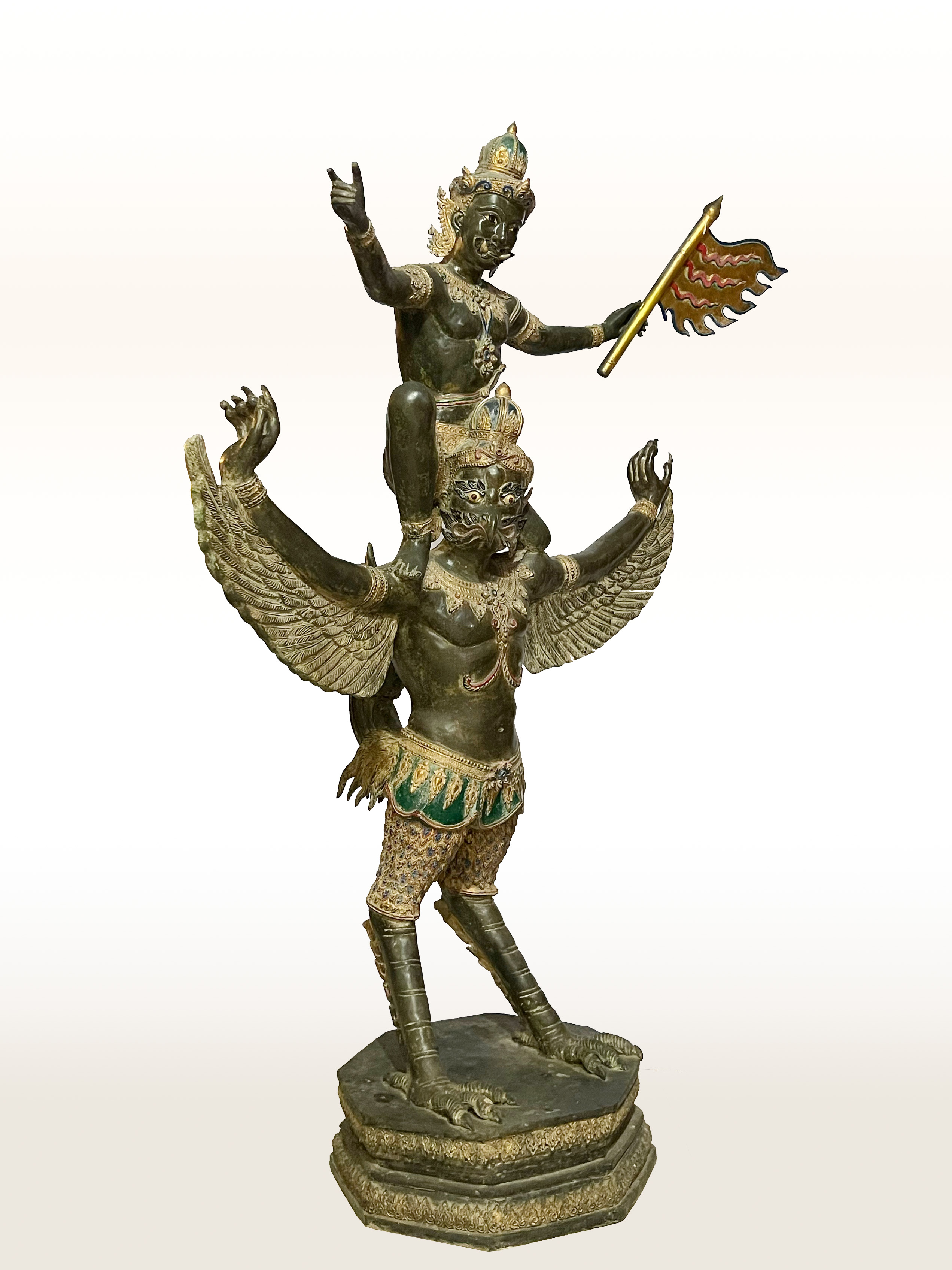 พระราหูทรงครุฑ (พญาครุฑสิตามัน) สูง 1.90 เมตร