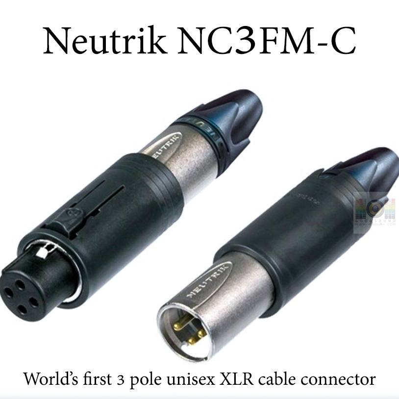 NEUTRIK NC3FM-C หัวสัญญาณ XLR