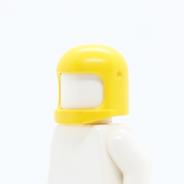 Helmet Space / Town with Thick Chin Strap - with Visor Dimples