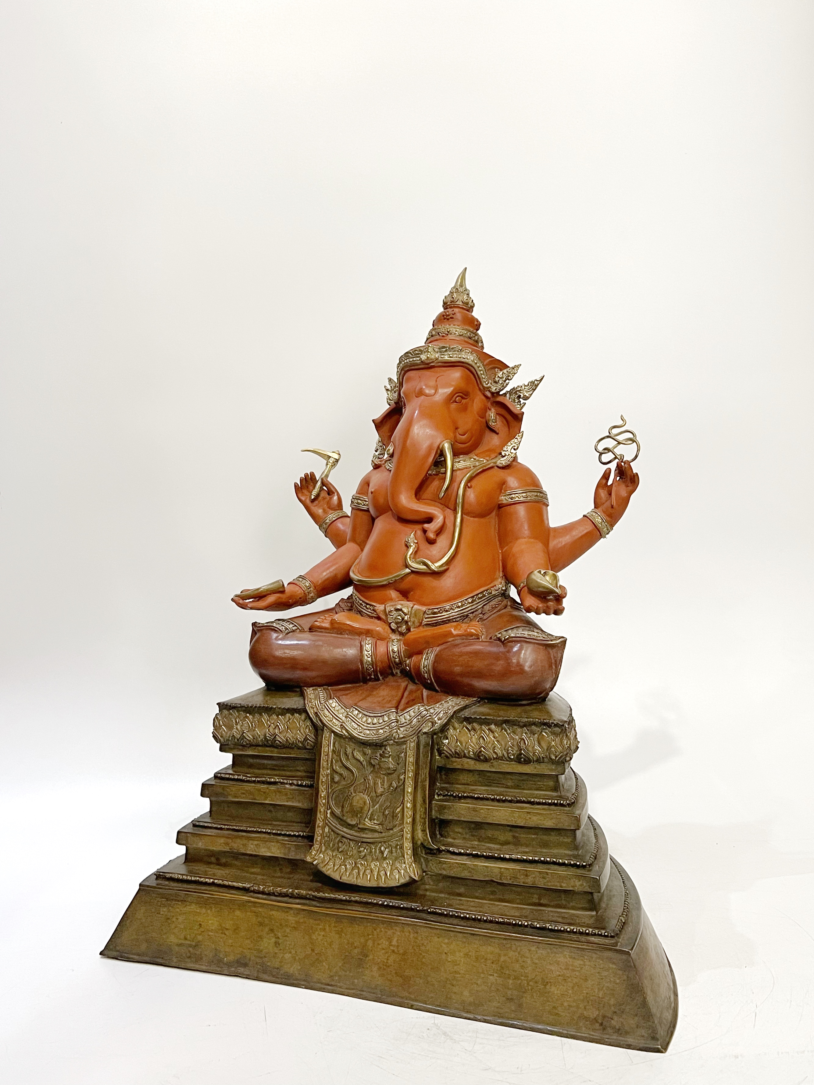 พระพิฆเนศ หน้าตัก 9 นิ้ว (เททองนำฤกษ์)