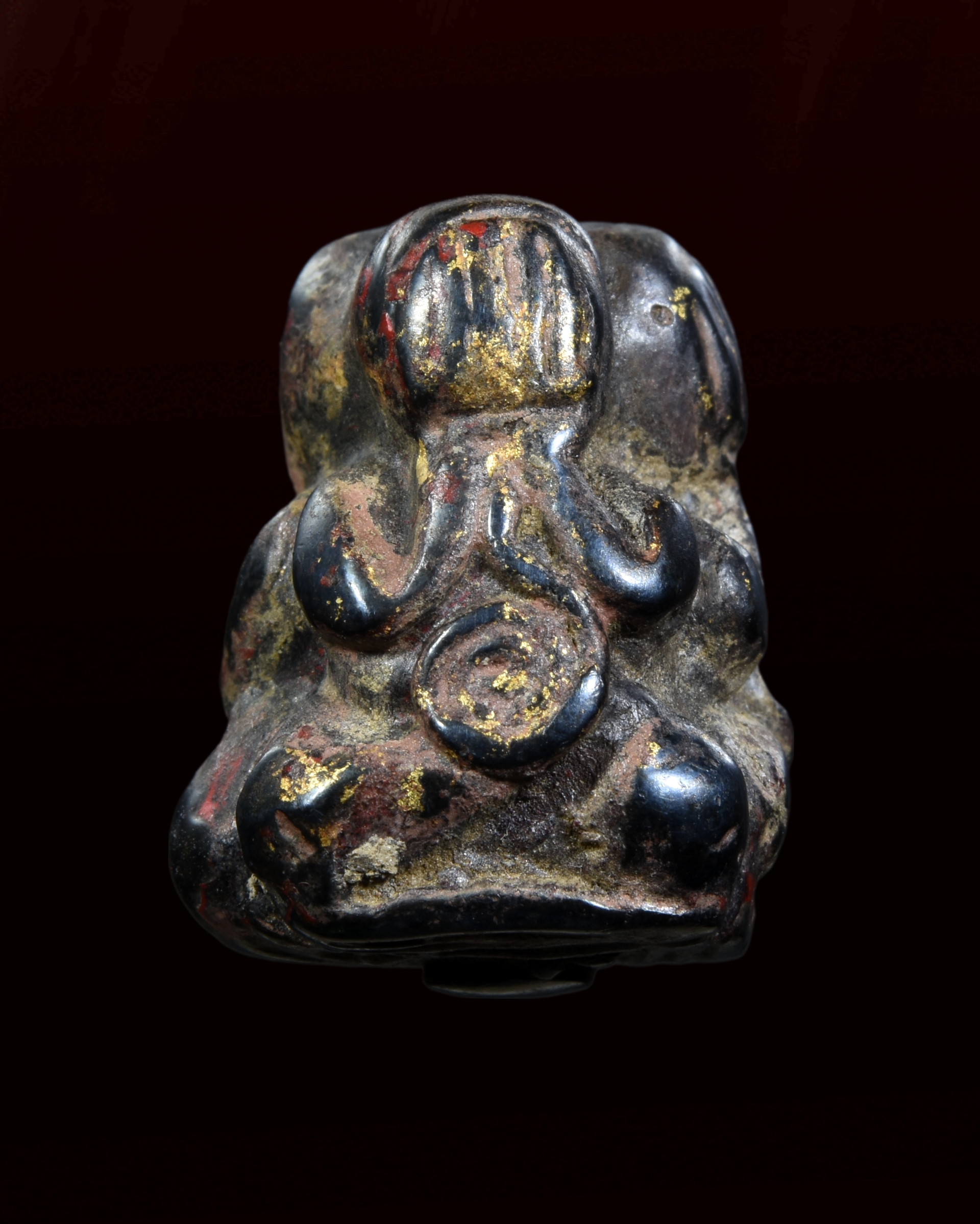 พระปิดตาสามเกลอ หลวงพ่อทา เนื้อเมฆพัตร