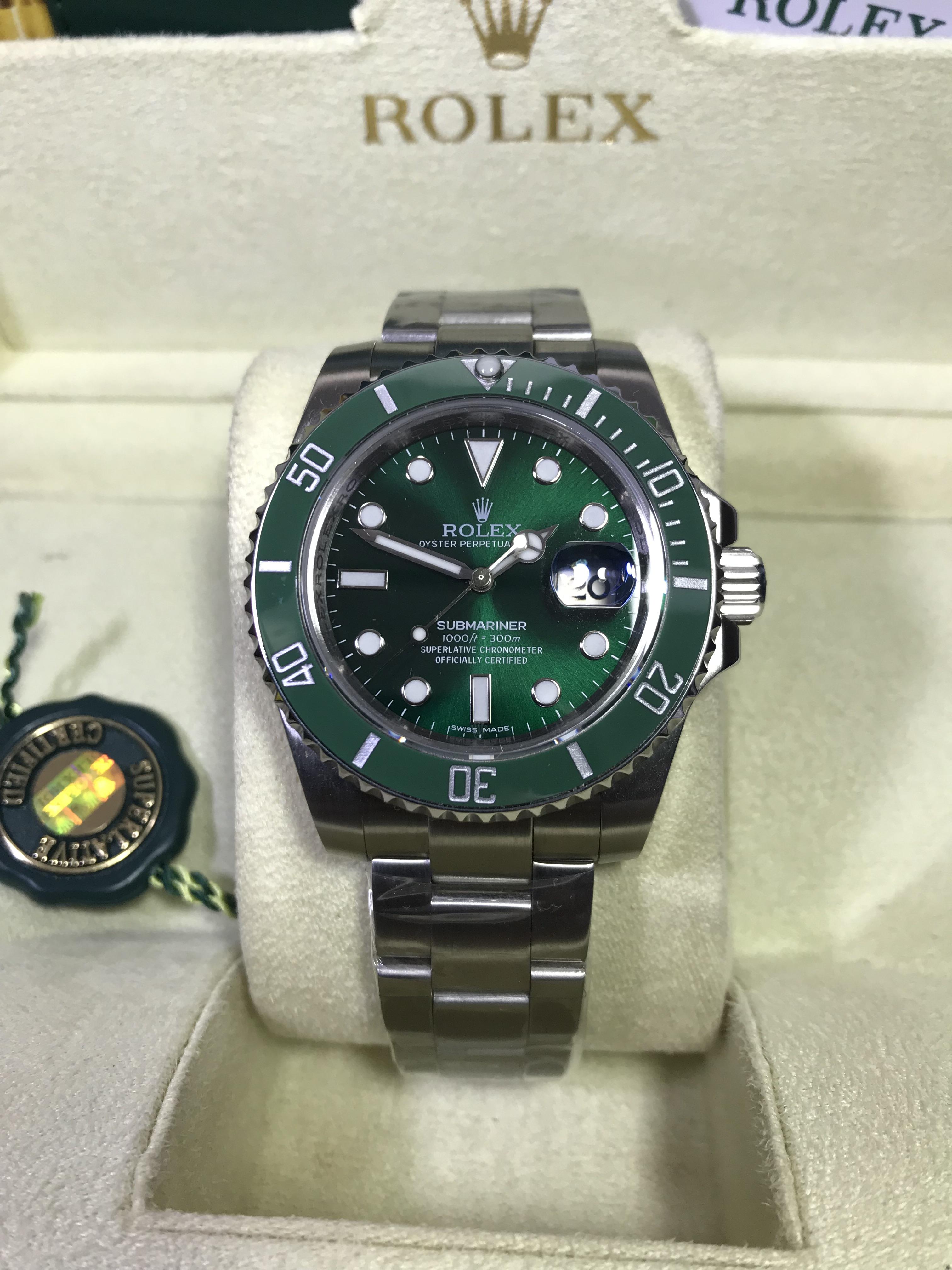 Rolex Submariner (Hulk) 5A