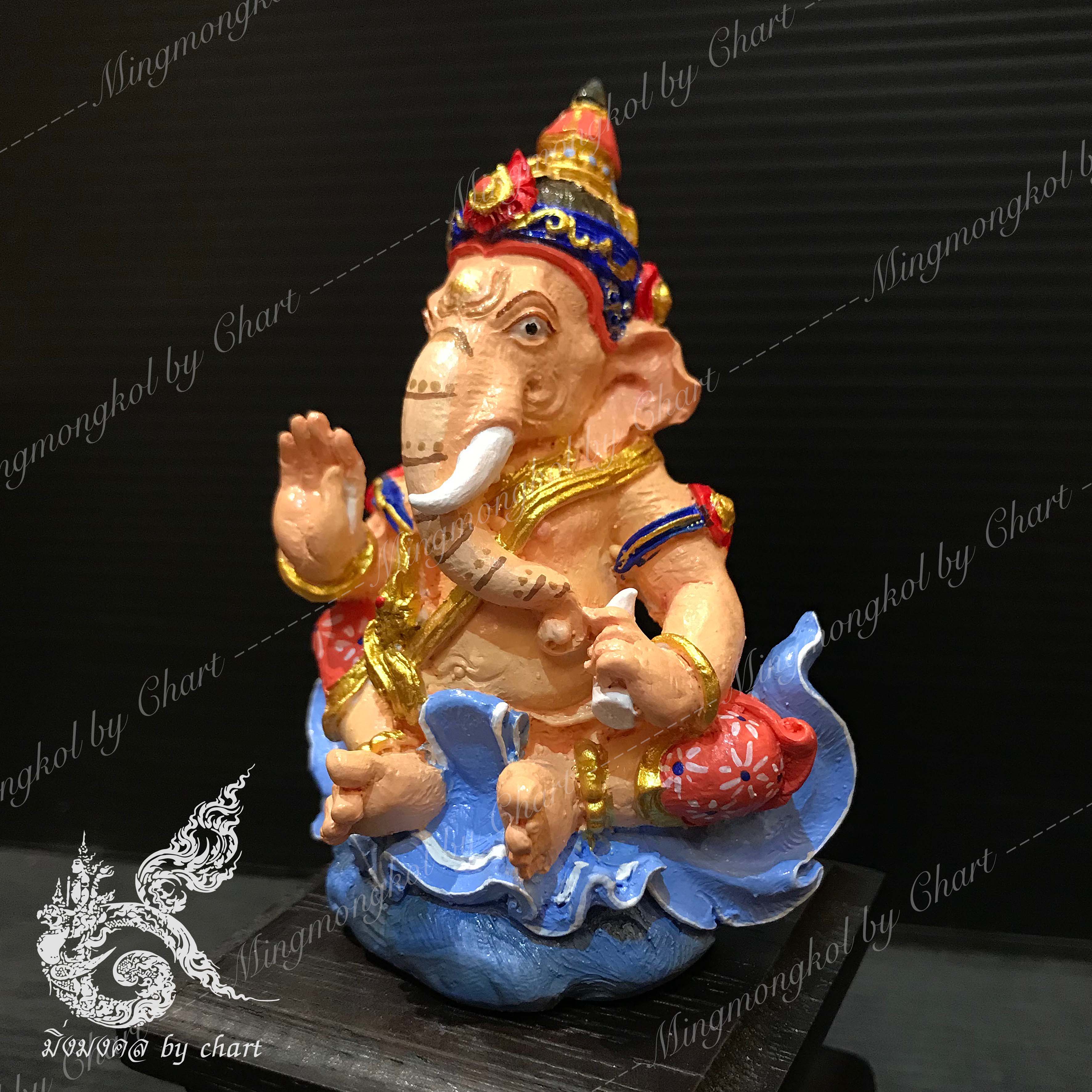 พระพิฆเนศ ปาง ประทานพร หน้าตัก 3 นิ้ว