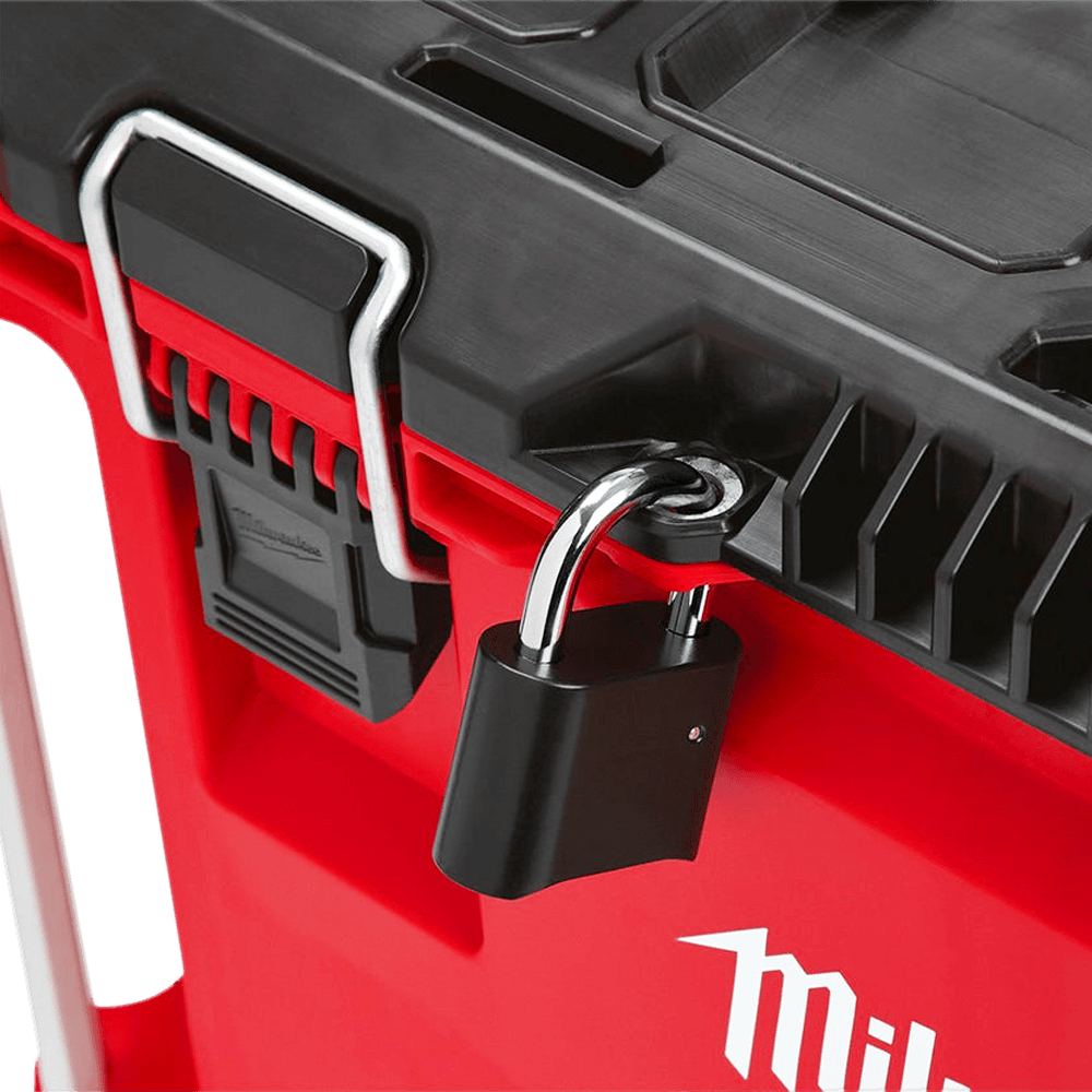 Milwaukee PACKOUT 48-22-8427 กล่องเครื่องมือ Packout ล้อลากพร้อมก้านจับ