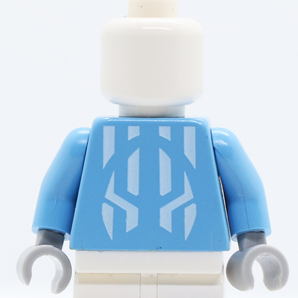 Castle Knights Kingdom II with Jayko Pattern / Medium Blue Arms / Light Bluish Gray Hands
