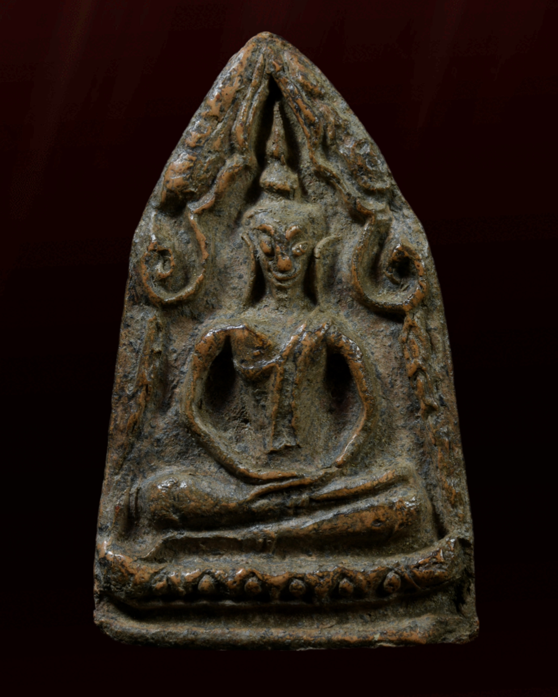 พระขุนแผนบ้านกร่าง พิมพ์ทรงพลใหญ่