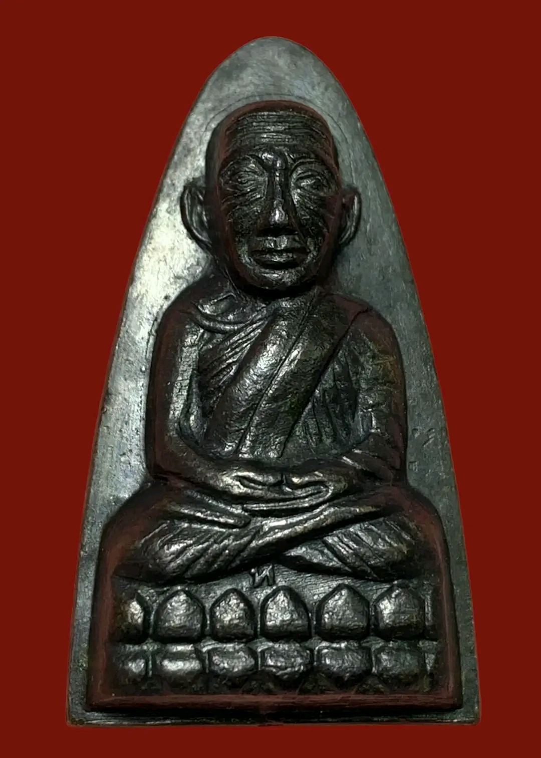 พระหลวงปู่ทวดหลังหนังสือ พิมพ์ใหญ่ มี ท. ปี 2505