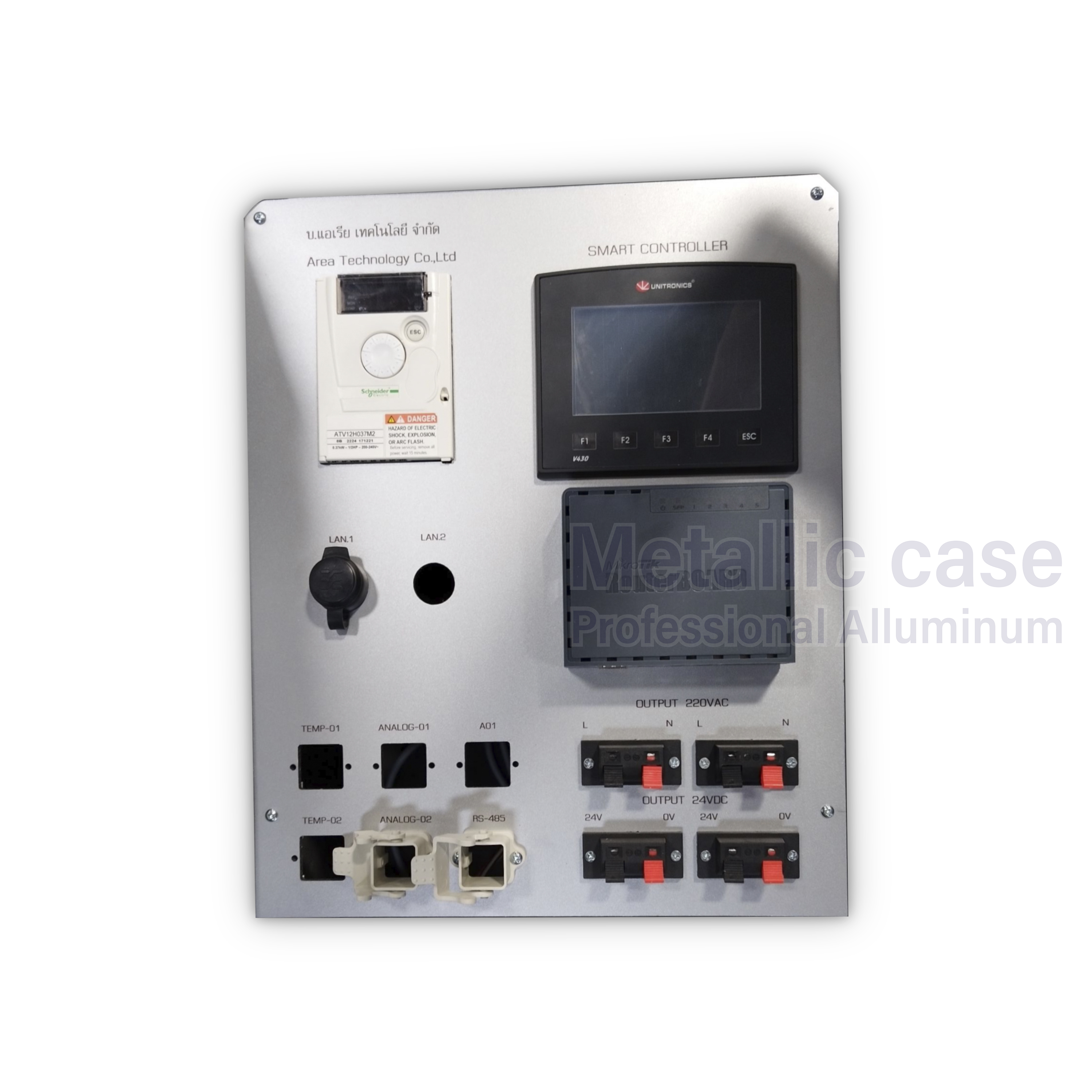 metalliccase2-1002-AAA-6606 / เพลท Demo 520x310x4 mm.