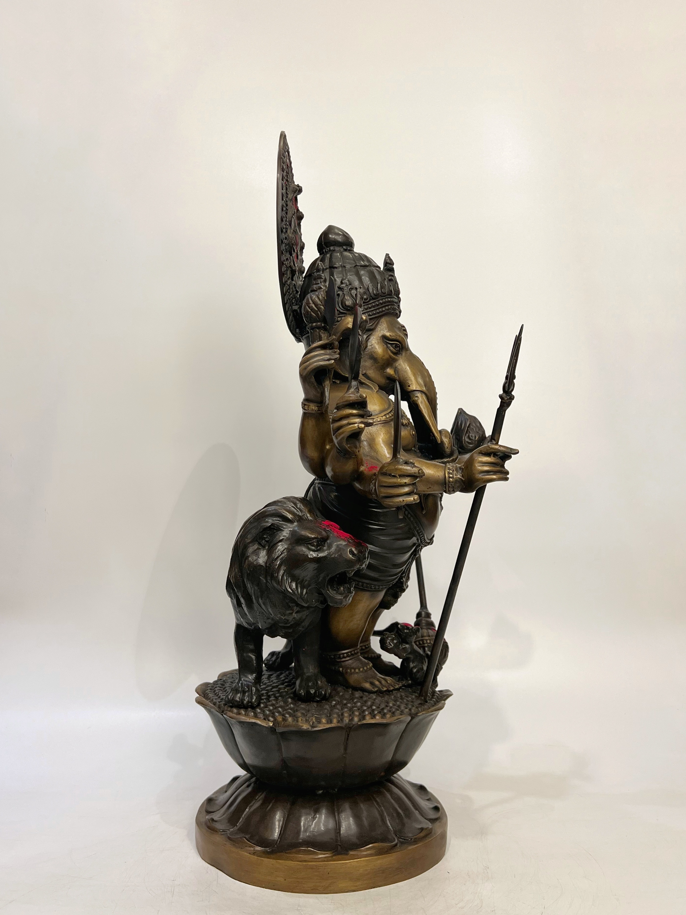 พระพิฆเนศ ปางศรีชูบาดิษติกานาปติ หรือ ปาง 51 ตา (ปางที่ 33) หน้าตัก 9 นิ้ว