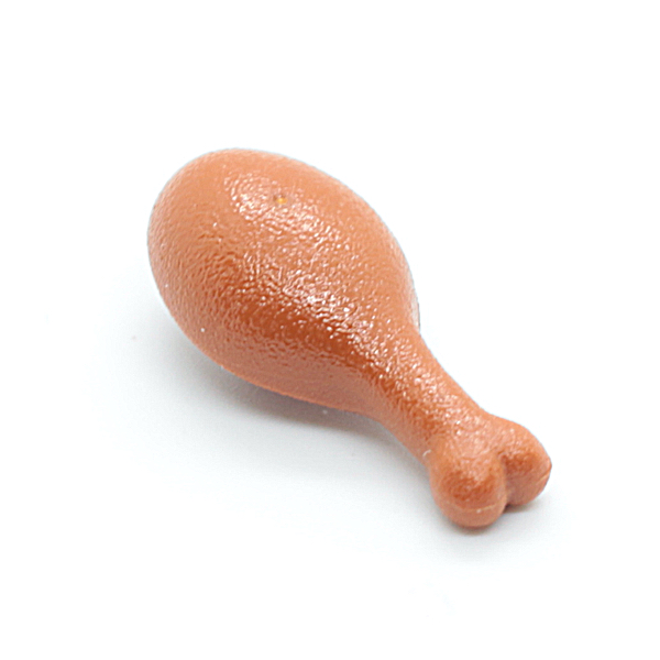 Turkey Drumstick, 20mm with Round Opening on Back